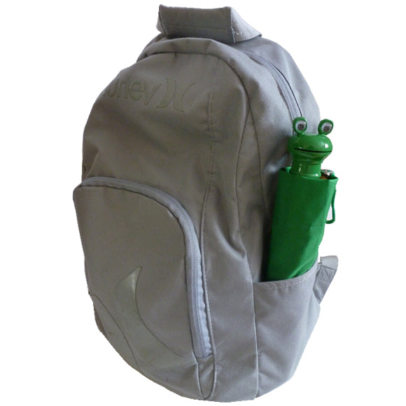 Vista 2037 Kid's Backpack Umbrella in Green Frog — lifestyle # color_Green Frog