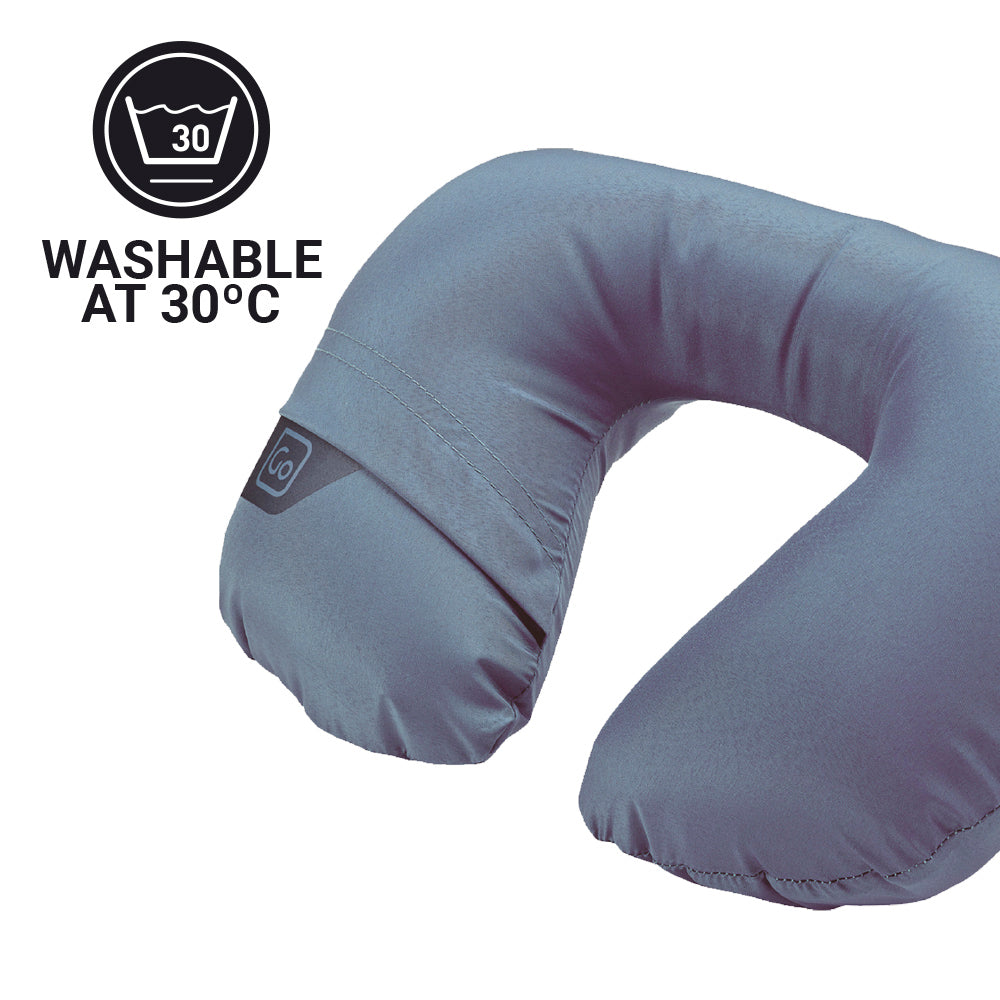 Go Travel Classic Neck Pillow in Blue — detail view