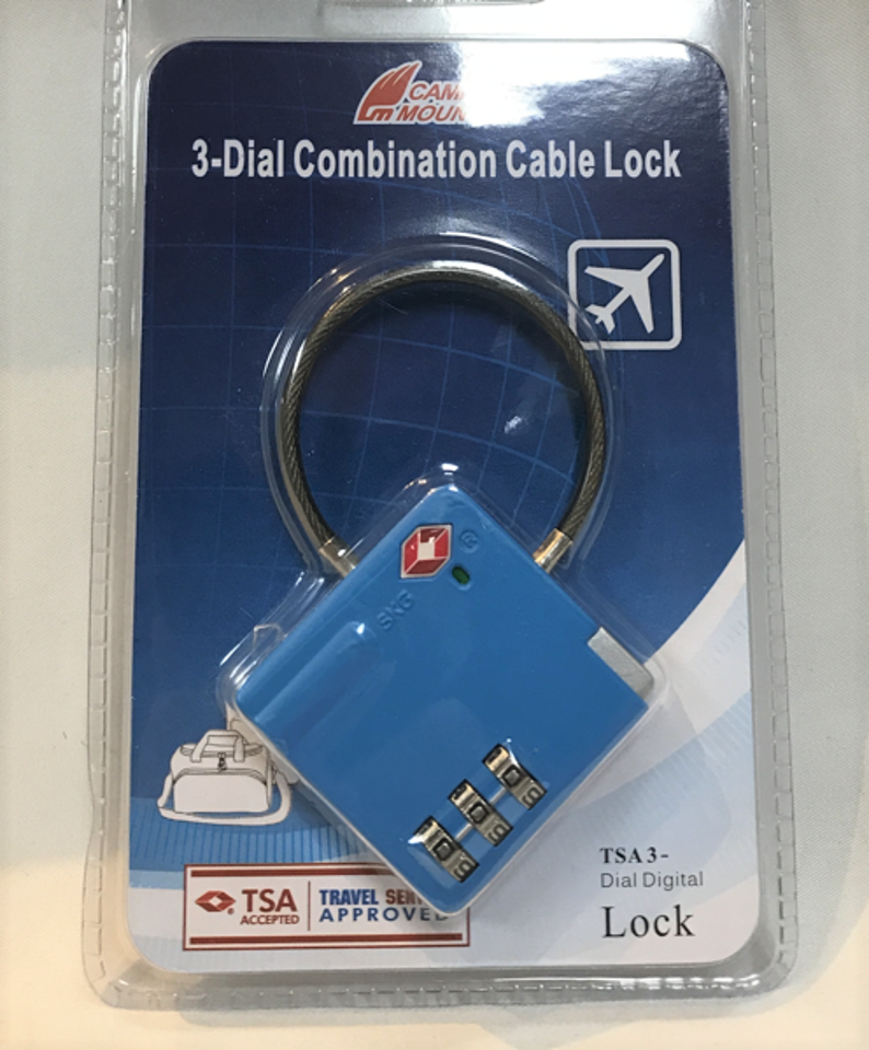 Camel Mountain 529 TSA Approved Lock 3 Dial, view 5
