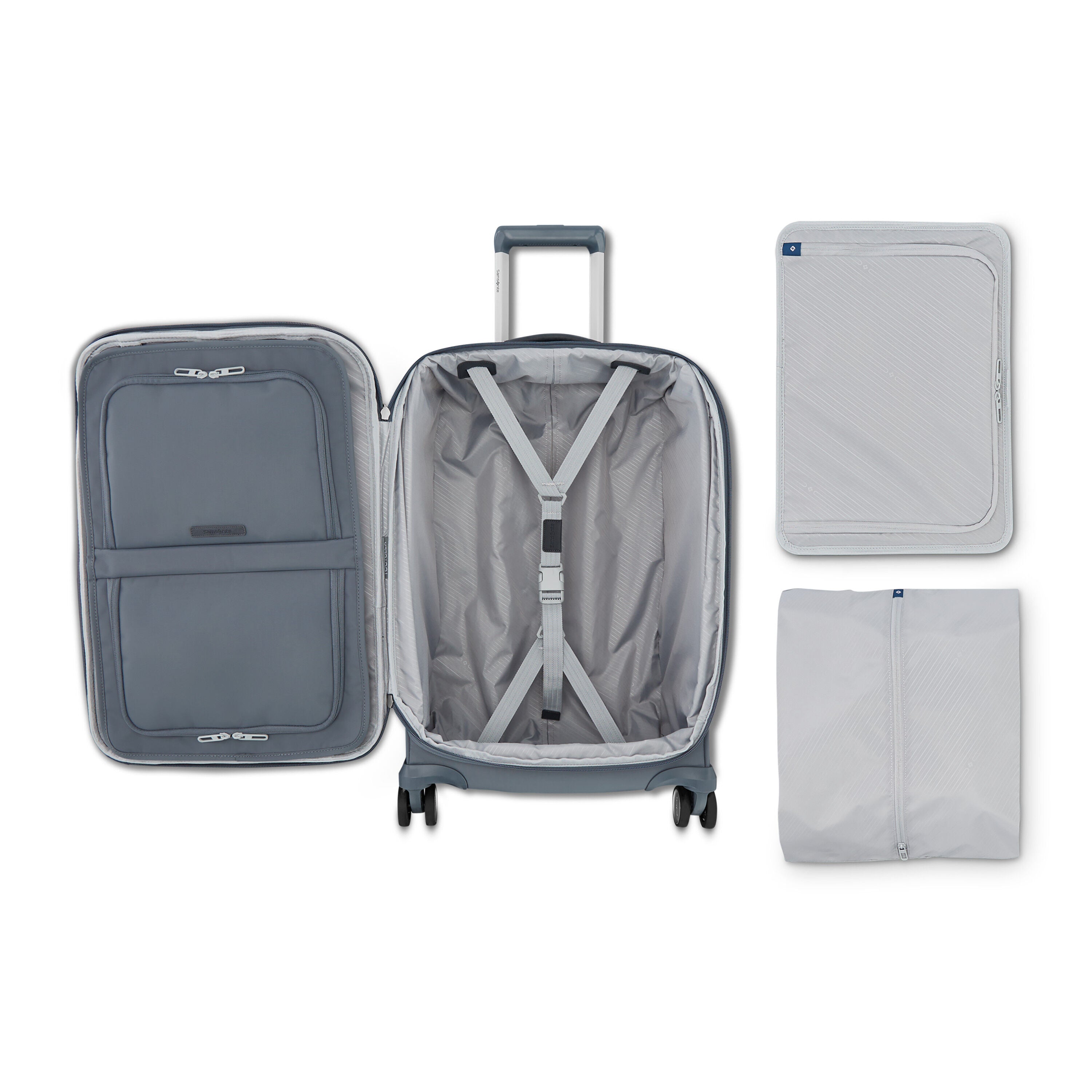 Samsonite Elevation Plus Softside Carry-On Spinner, view 9