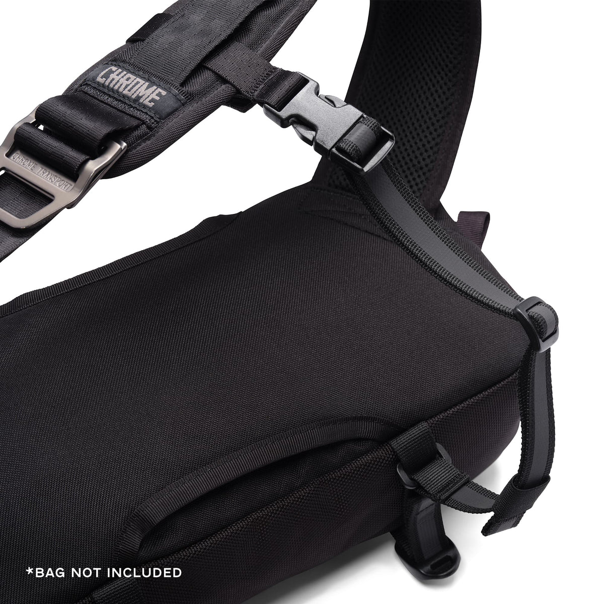 Chrome Industries Mini Kadet Stabilizer Strap in Black — detail view 2