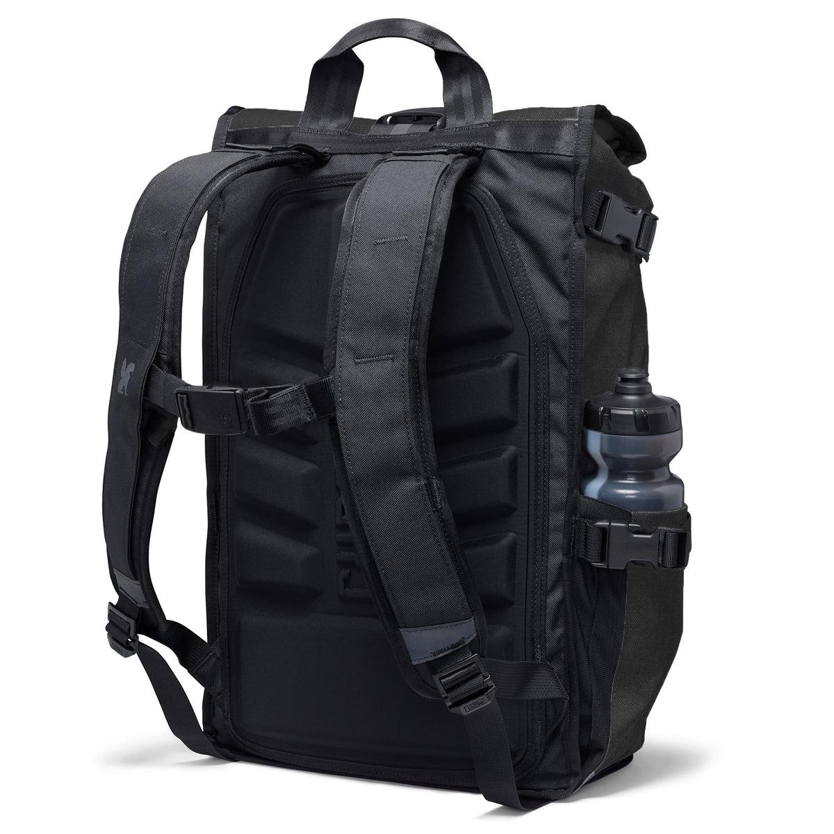 Chrome Industries Barrage Pack 22L in Black — back view