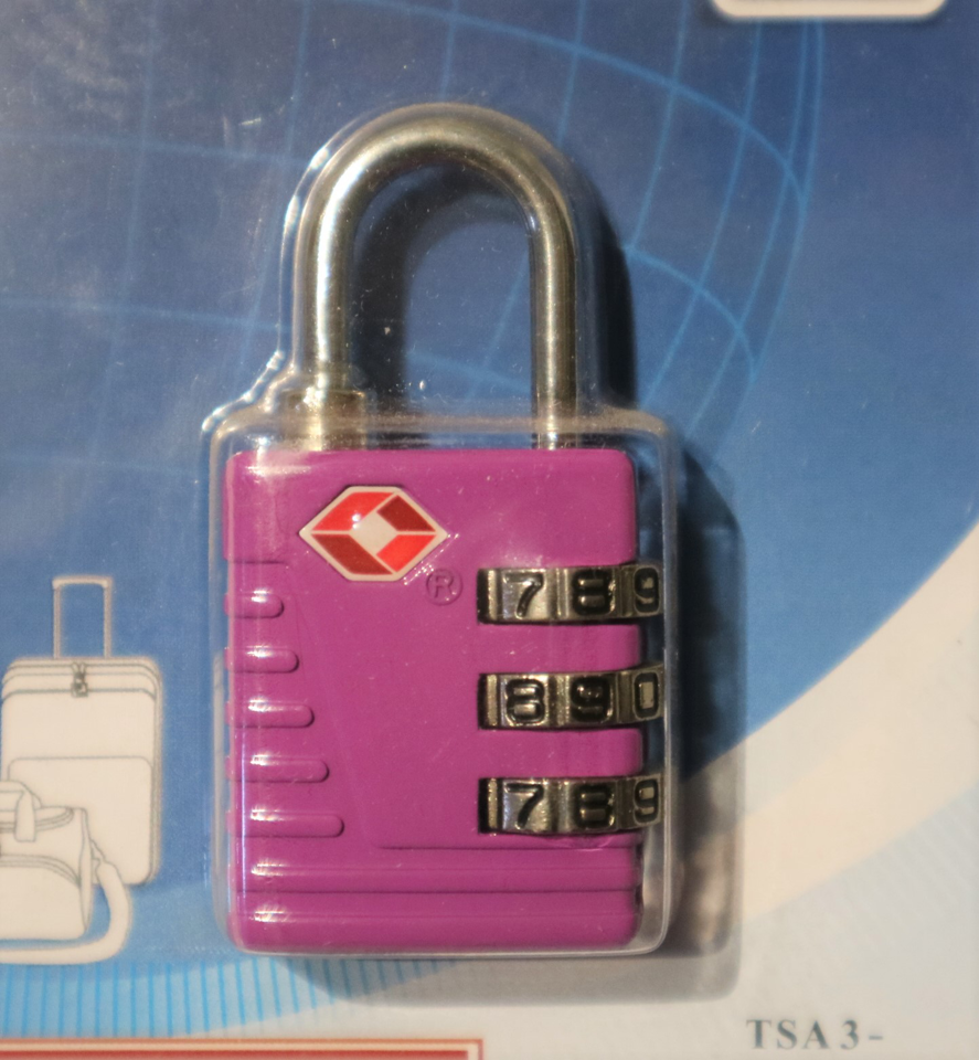 Camel Mountain 523 TSA Approved Lock 3 Dial image 3