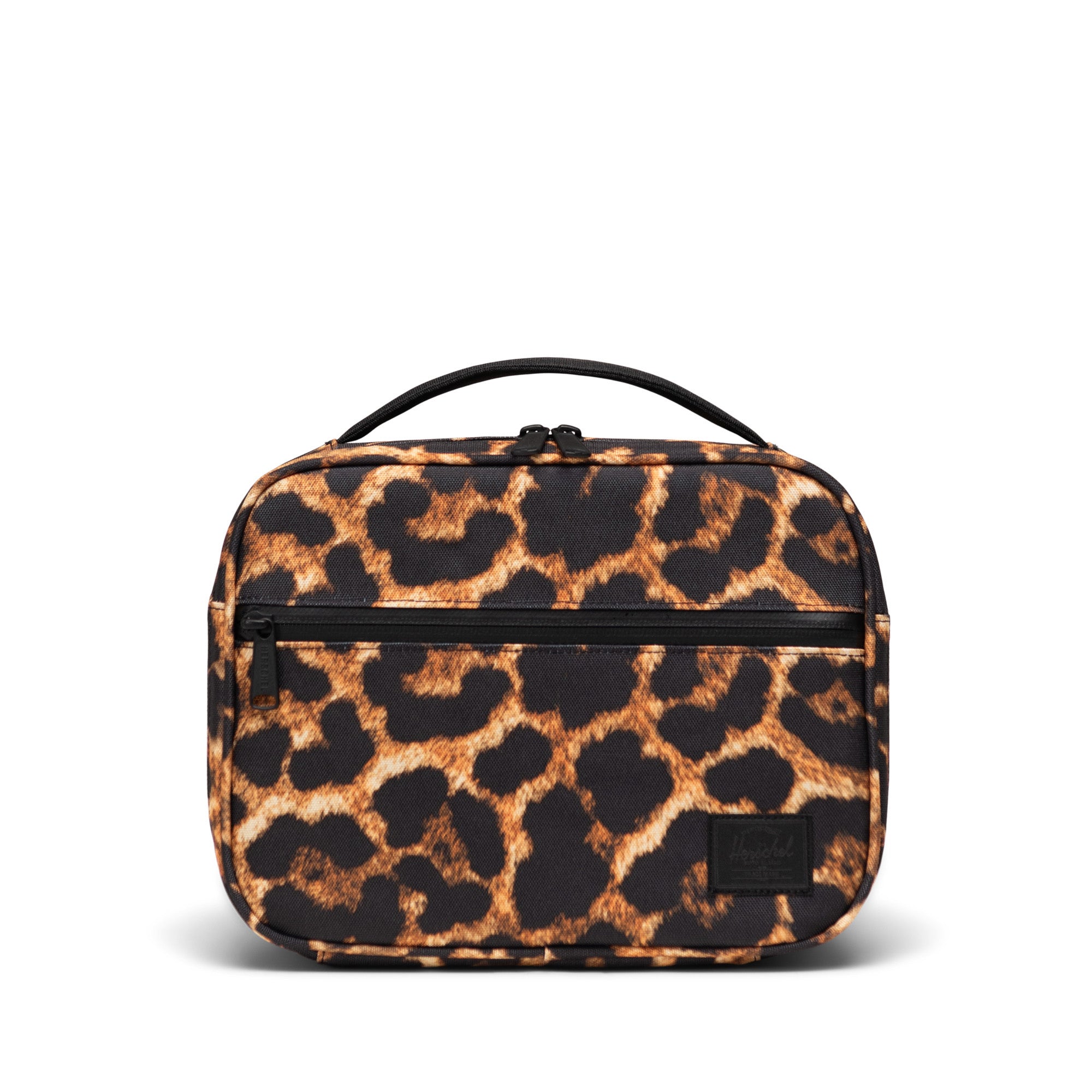 Herschel Pop Quiz Lunch Box 5L in Digi Leopard Light — front view