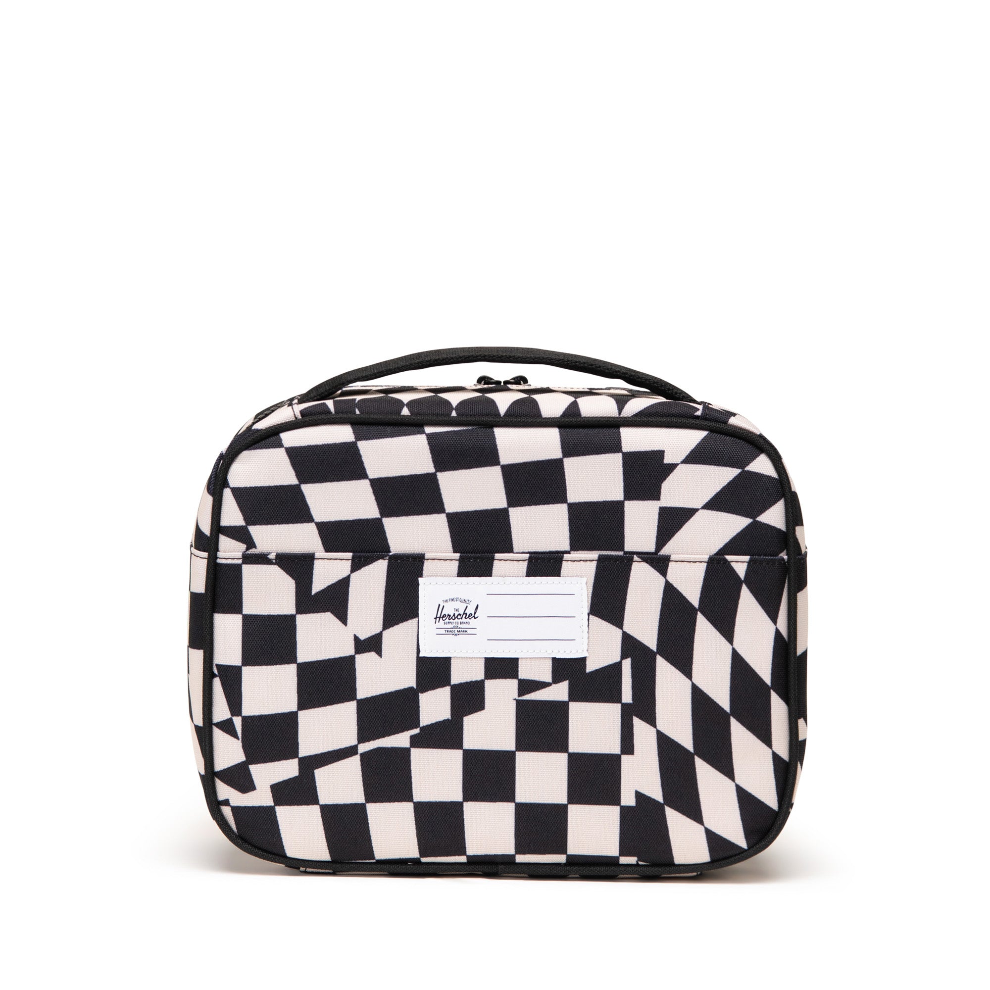 Herschel Pop Quiz Lunch Box Little Herschel 5L in Warp Check — back view