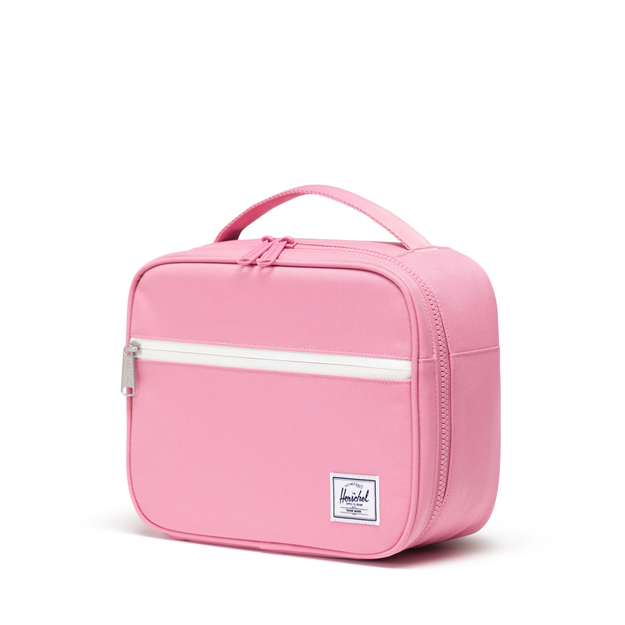 Herschel Pop Quiz Lunch Box Little Herschel 5L in Cashmere Rose — three-quarter view