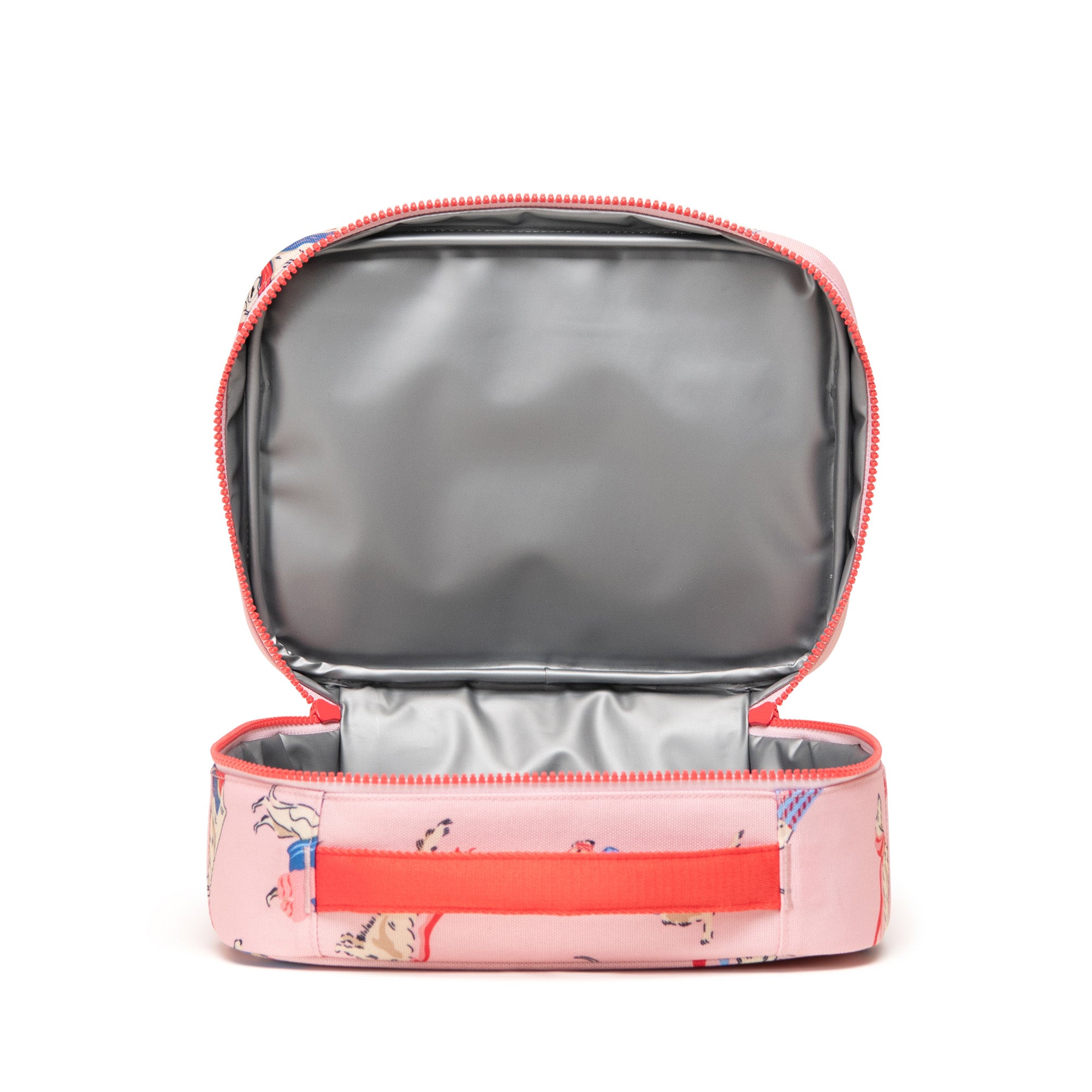 Herschel Pop Quiz Lunch Box Little Herschel 5L in Fashion Dogs — interior view