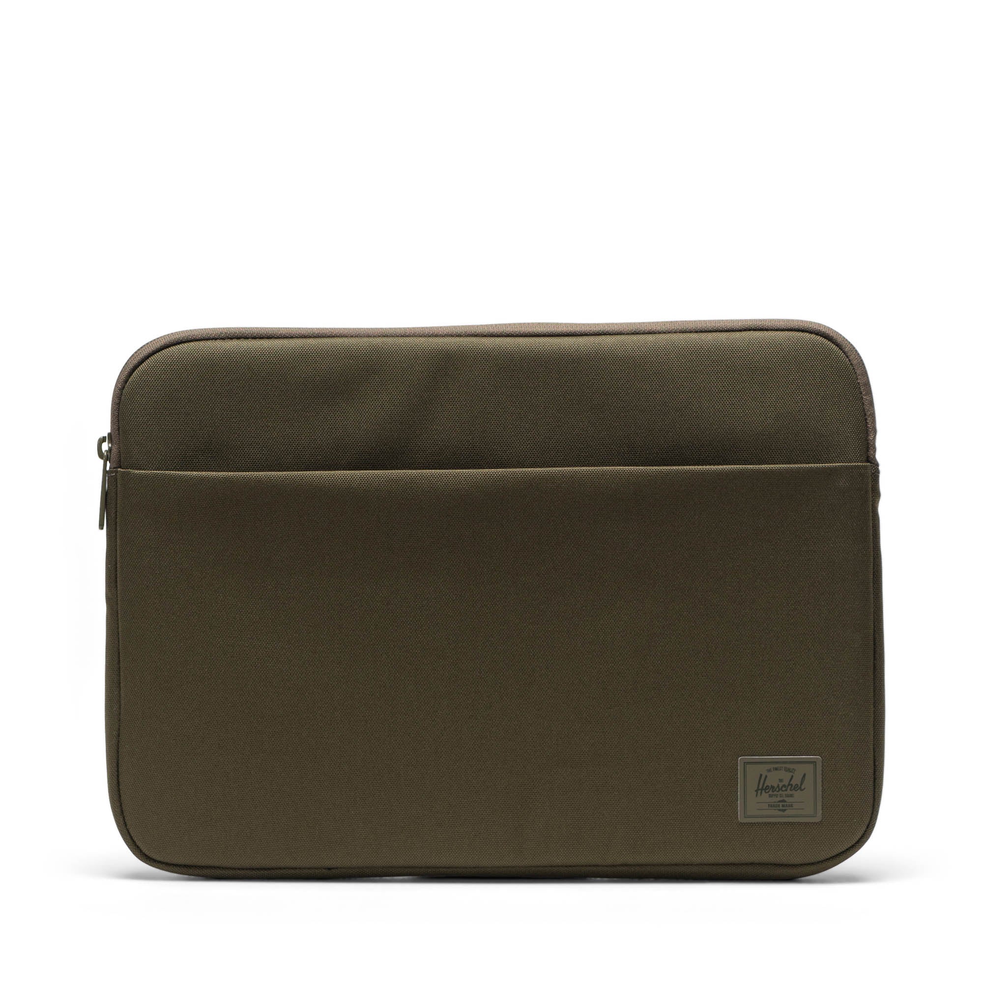 Herschel Denman Laptop Sleeve 14 Inch in Ivy Green Tonal — front view