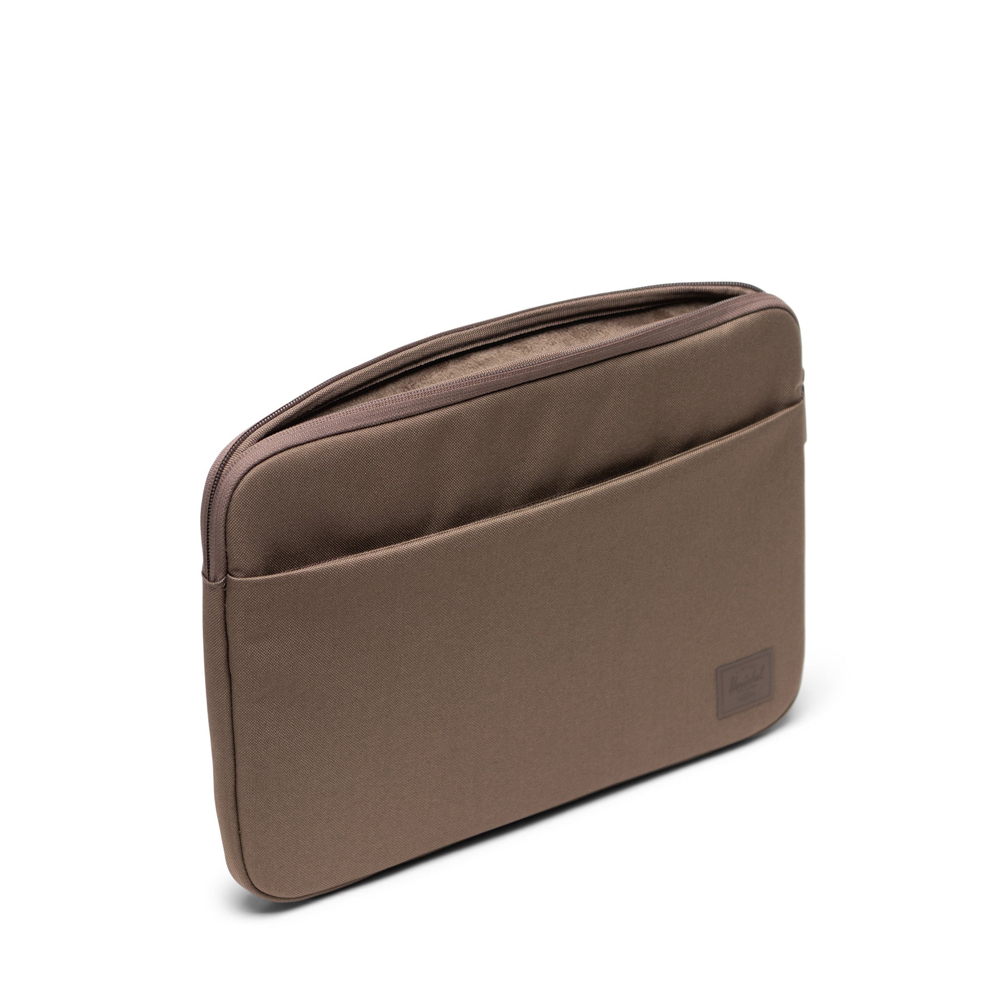 Herschel Denman Laptop Sleeve 14 Inch in Light Brown — side profile