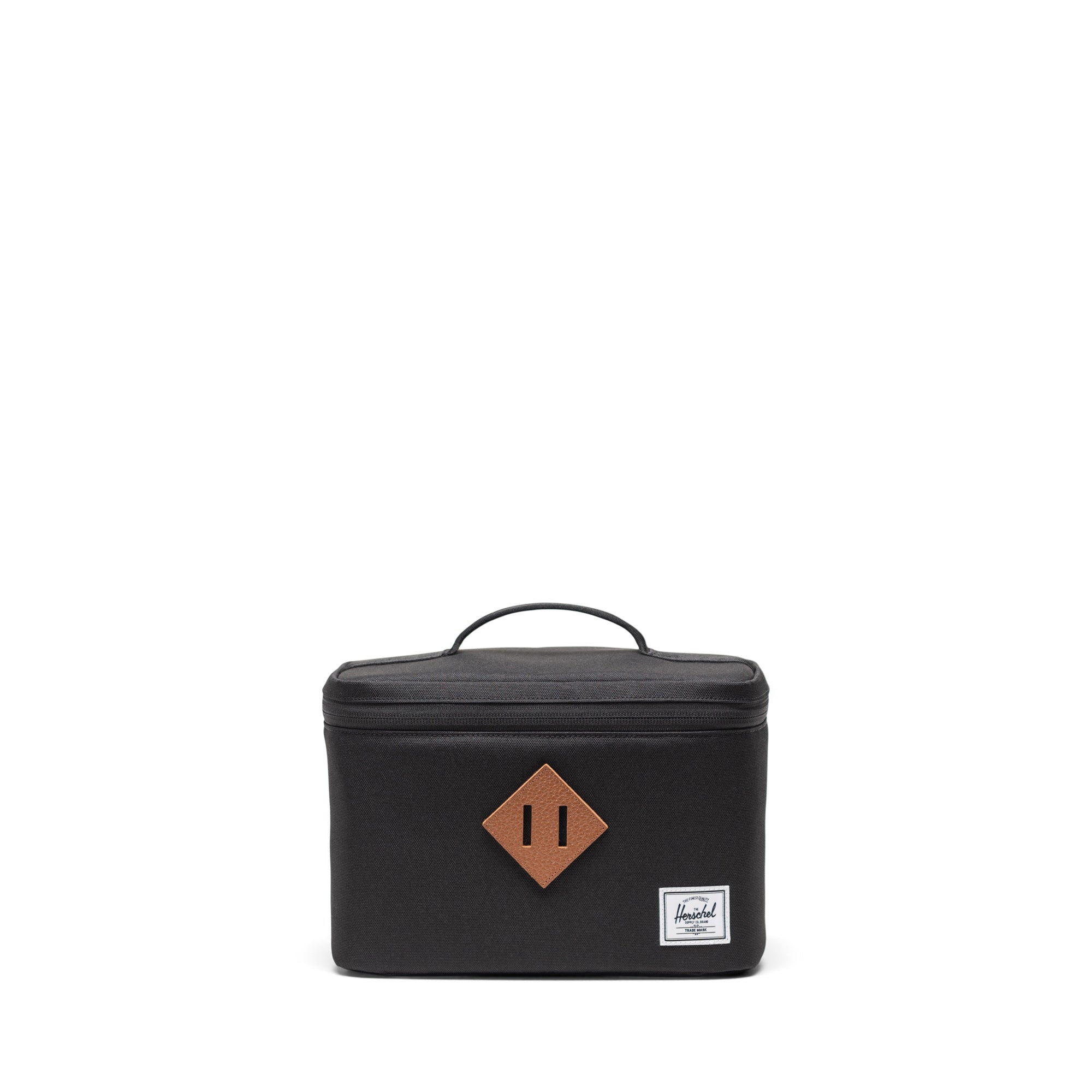 Herschel Heritage Lunch Box 6.25L in Black — front view