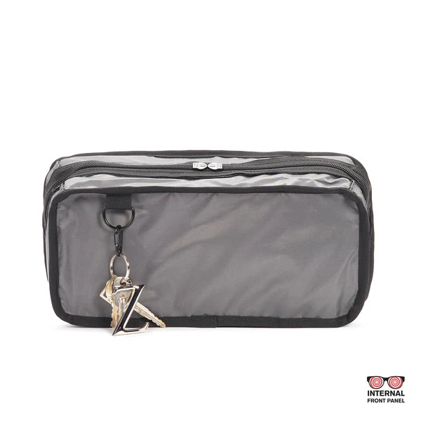 Chrome Industries Mini Kadet 5L sling bag – black, front view