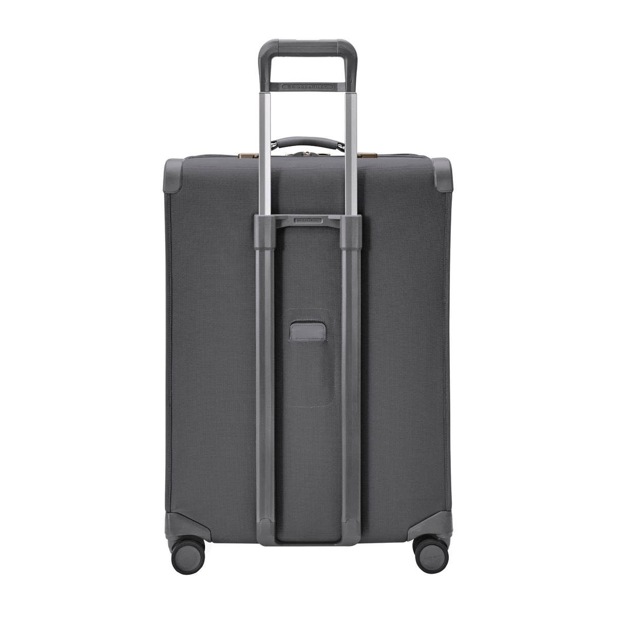 Briggs & Riley Baseline Large Expandable Spinner in Steel Gray — back view