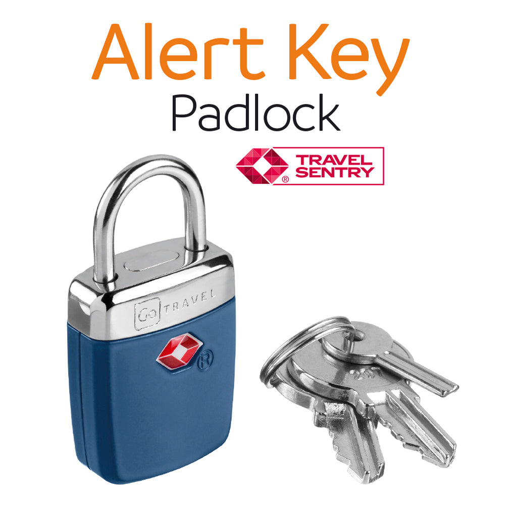Go Travel TSA Alert Key Padlock – front view