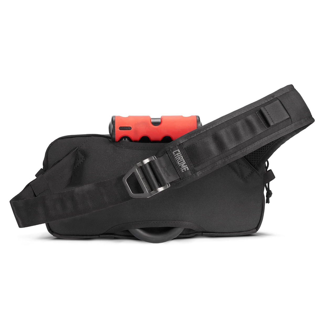 Chrome Industries Mini Kadet Sling Bag 5L in Black — back view