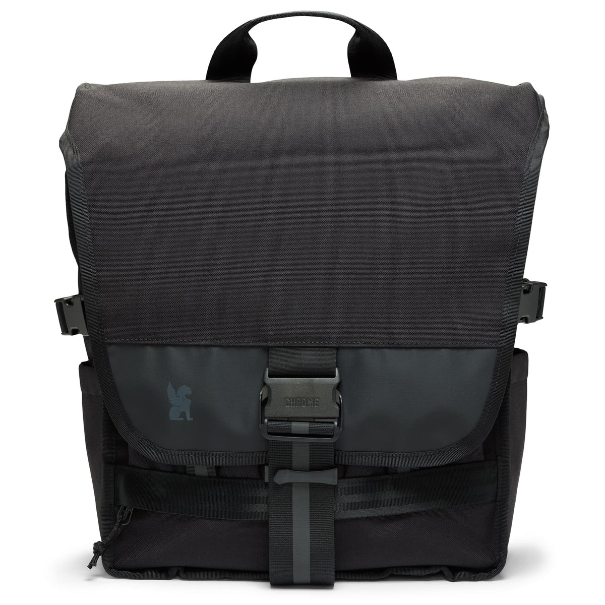 Chrome Industries Warsaw Pack 30L in Black — front view