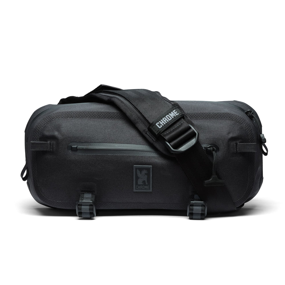 Chrome Industries Mini Kadet WP Sling Bag 5L in Black — angle view 2 # color_Black
