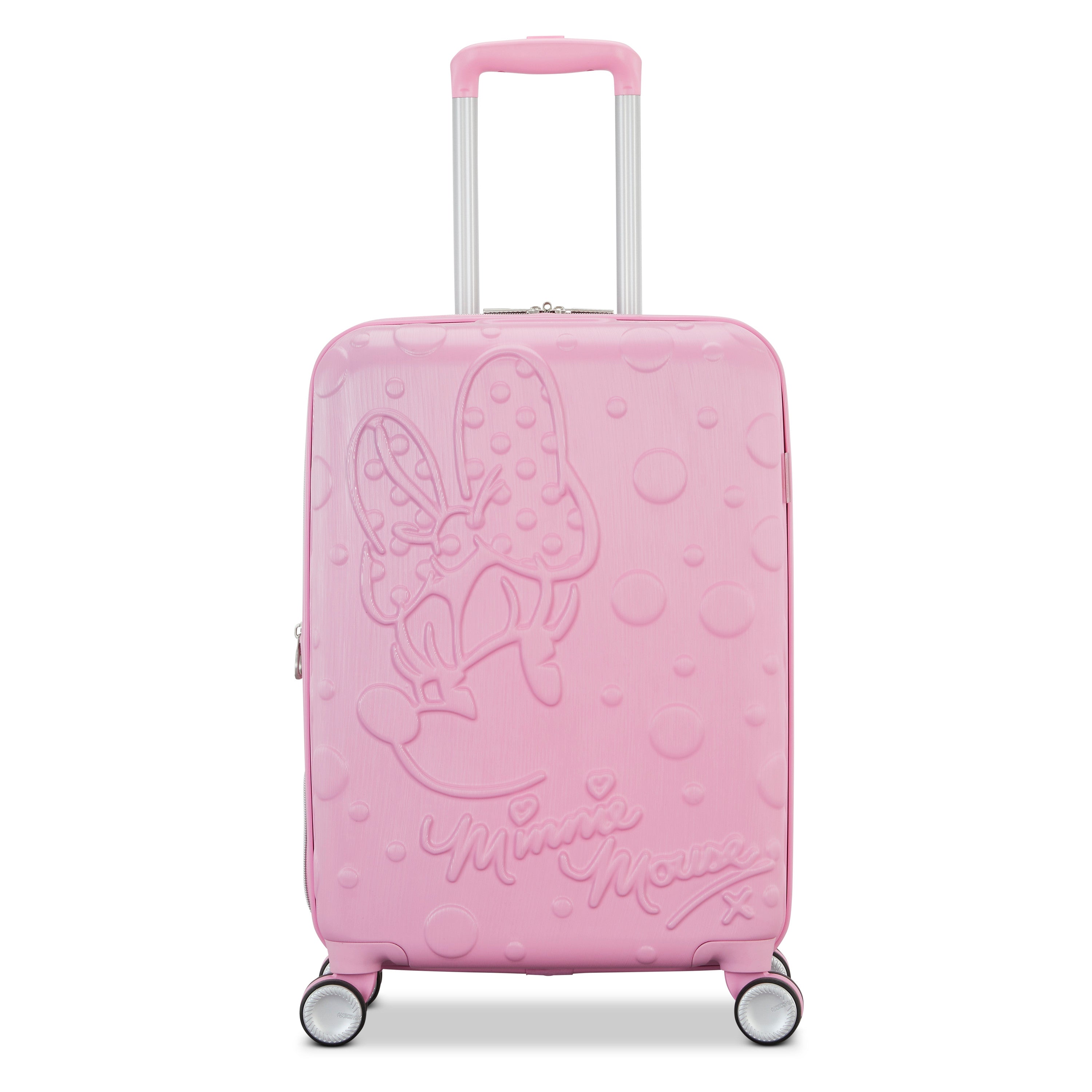 American Tourister Disney Minnie Mouse Molded Hardside Carry-On Spinner Luggage, view 2