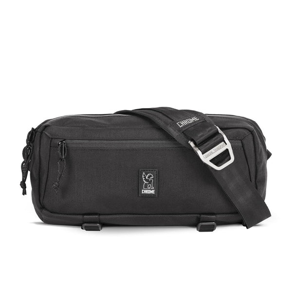 Chrome Industries Mini Kadet 5L sling bag – graphic print colorway, three-quarter view