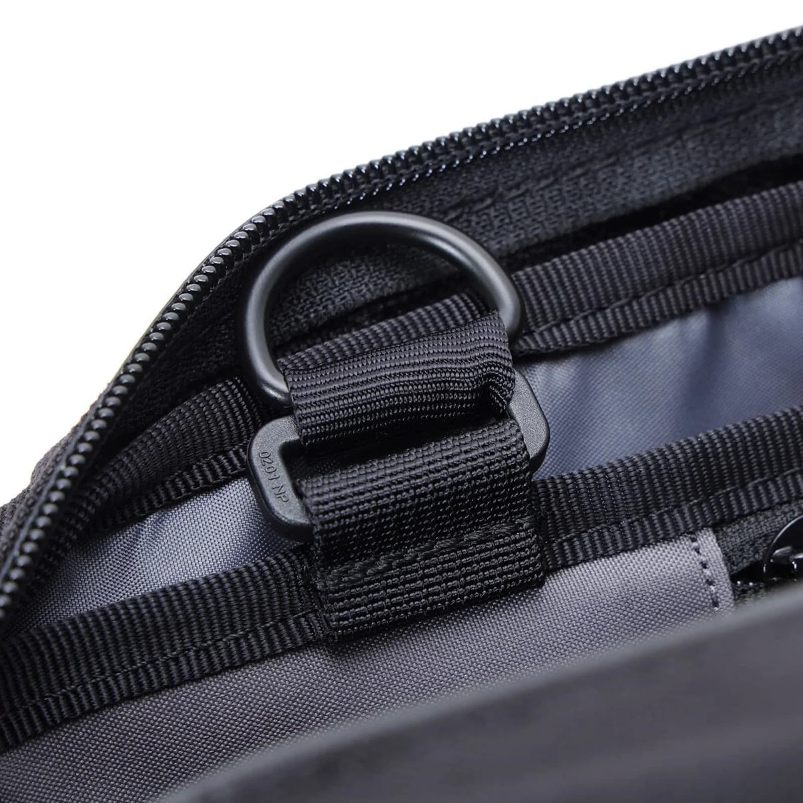 Chrome Industries Kadet Organizer in Black — interior view