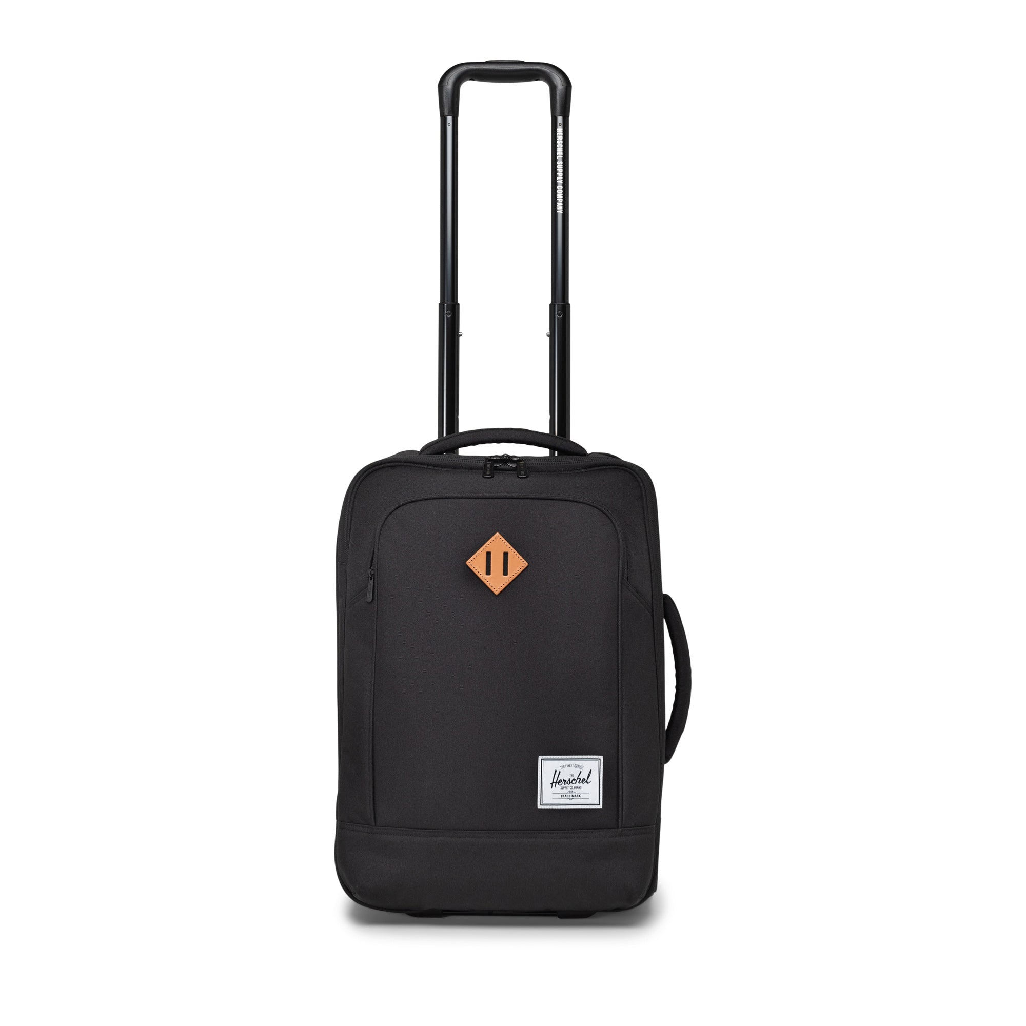 Herschel Heritage Softshell Luggage | Large Carry On - 37L in Black — front view