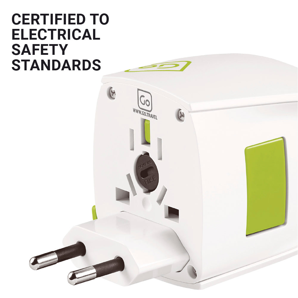 Go Travel Worldwide Adaptor Unearthed – socket side