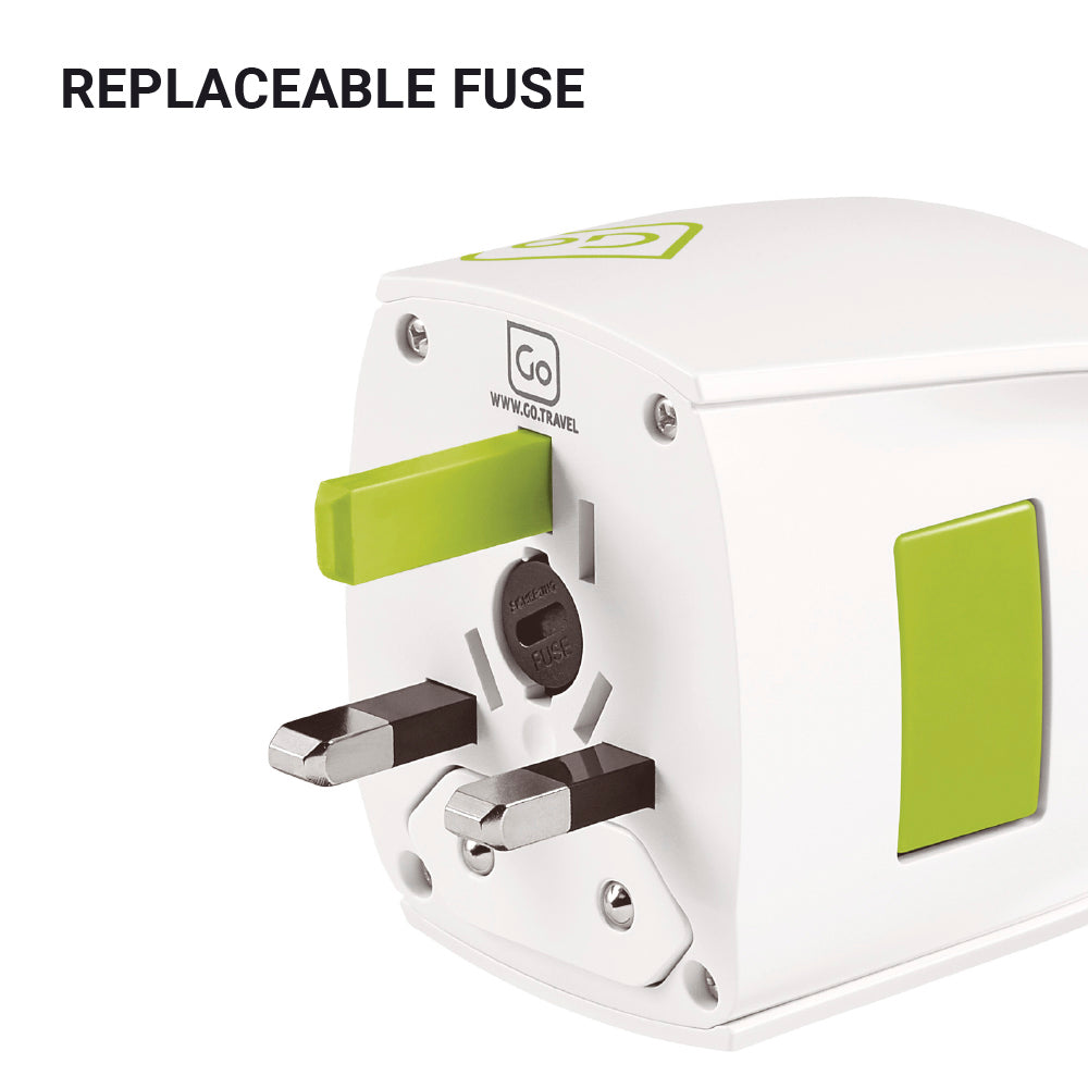 Go Travel Worldwide Adaptor Unearthed – in use
