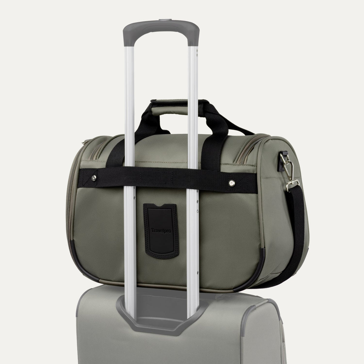 Travelpro Maxlite 5 Soft Tote in Slate Green — back view