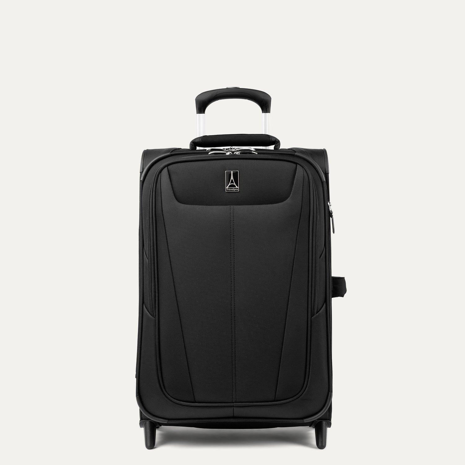 Travelpro Maxlite 5 22" Carry-On Expandable Rollaboard in Black — front view