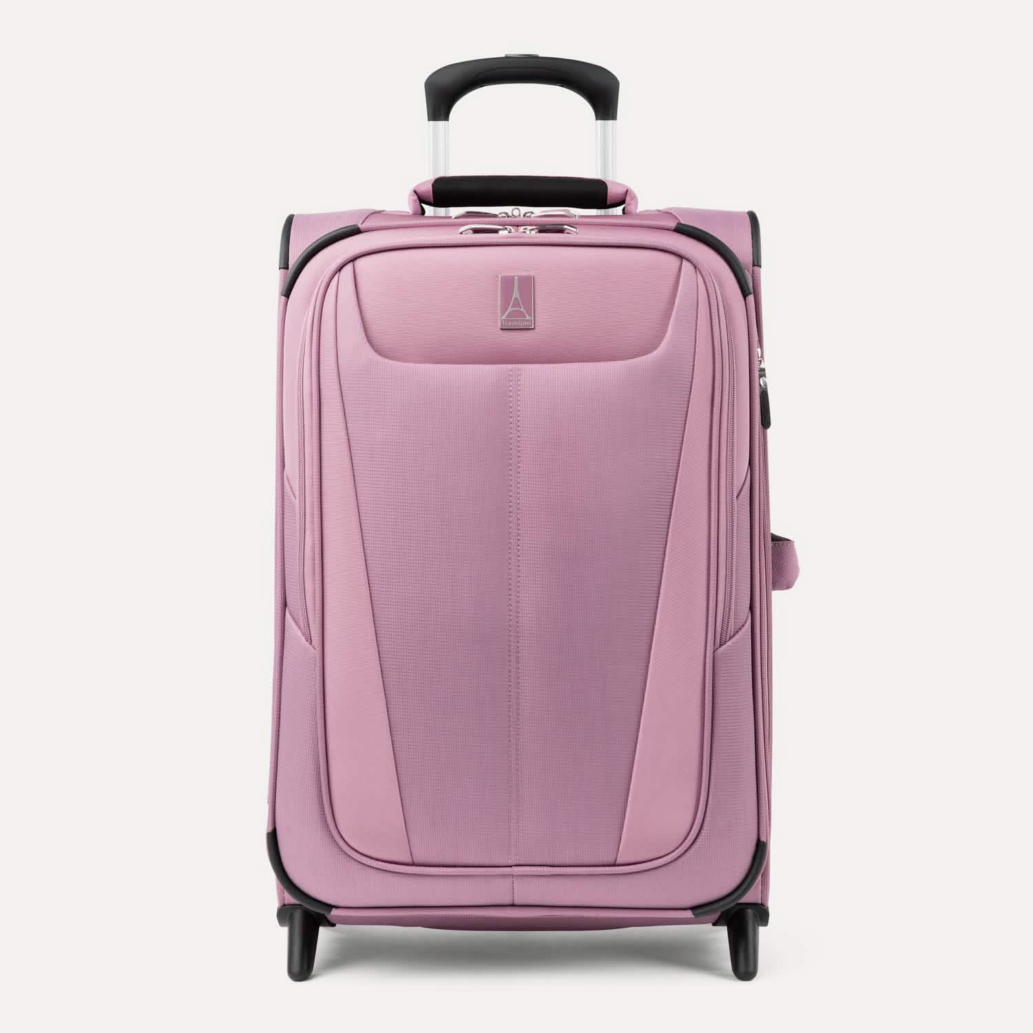 Travelpro Maxlite 5 22" Carry-On Expandable Rollaboard in Orchid Pink — front view
