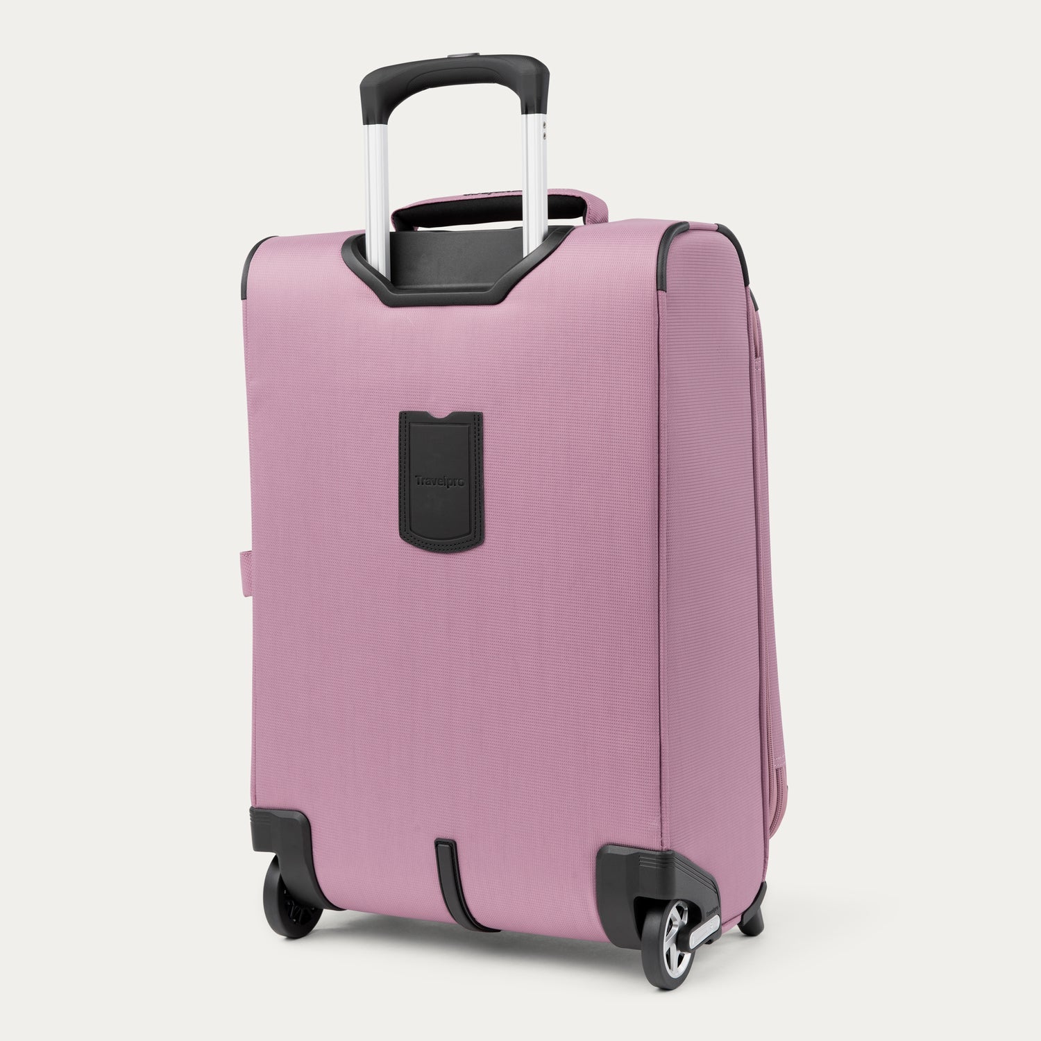 Travelpro Maxlite 5 22" Carry-On Expandable Rollaboard in Orchid Pink — back view