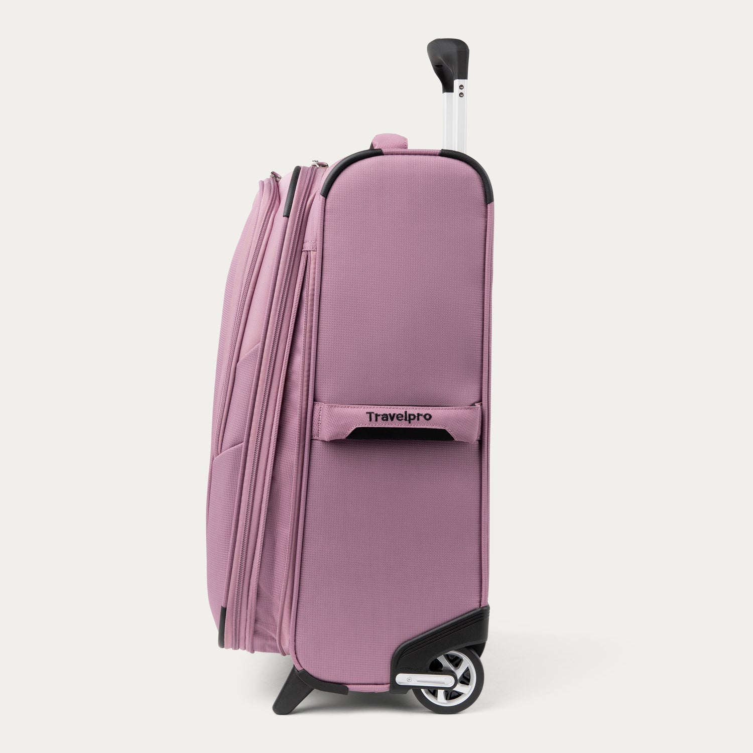 Travelpro Maxlite 5 22" Carry-On Expandable Rollaboard in Orchid Pink — angle view 1