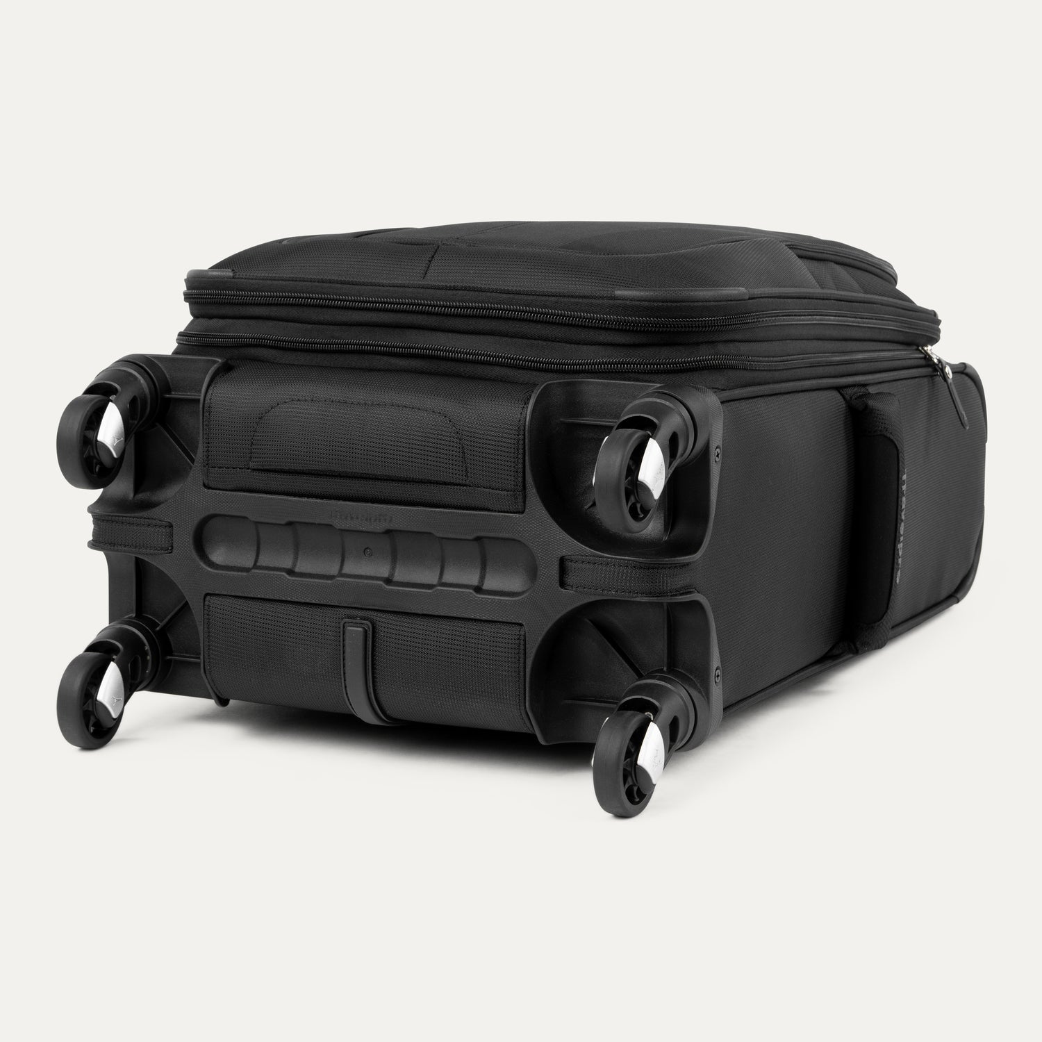 Travelpro Maxlite 5 Compact Carry-On Expandable Spinner in Black — detail view