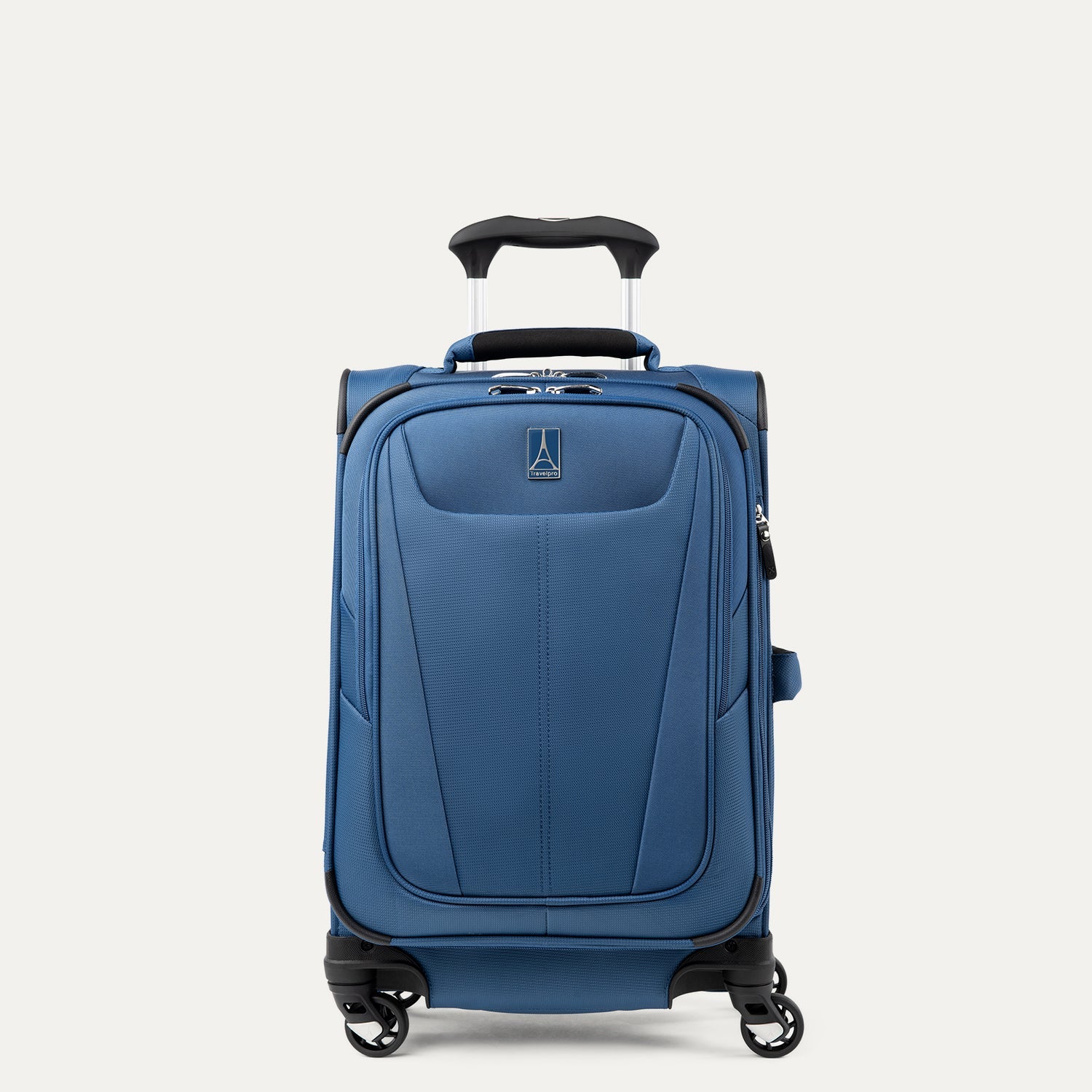 Travelpro Maxlite 5 Compact Carry-On Expandable Spinner in Ensign Blue — front view