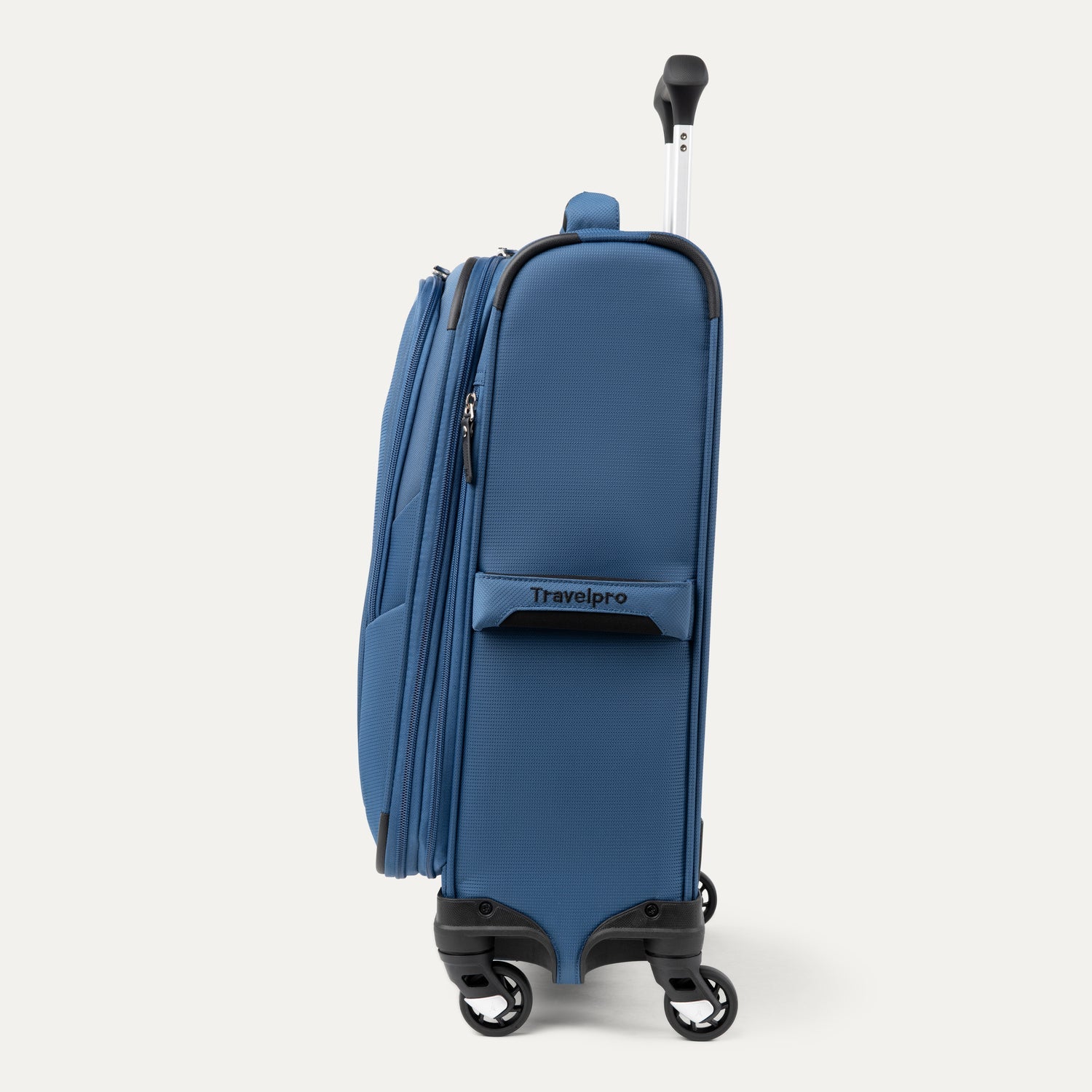 Travelpro Maxlite 5 Compact Carry-On Expandable Spinner in Ensign Blue — angle view 1