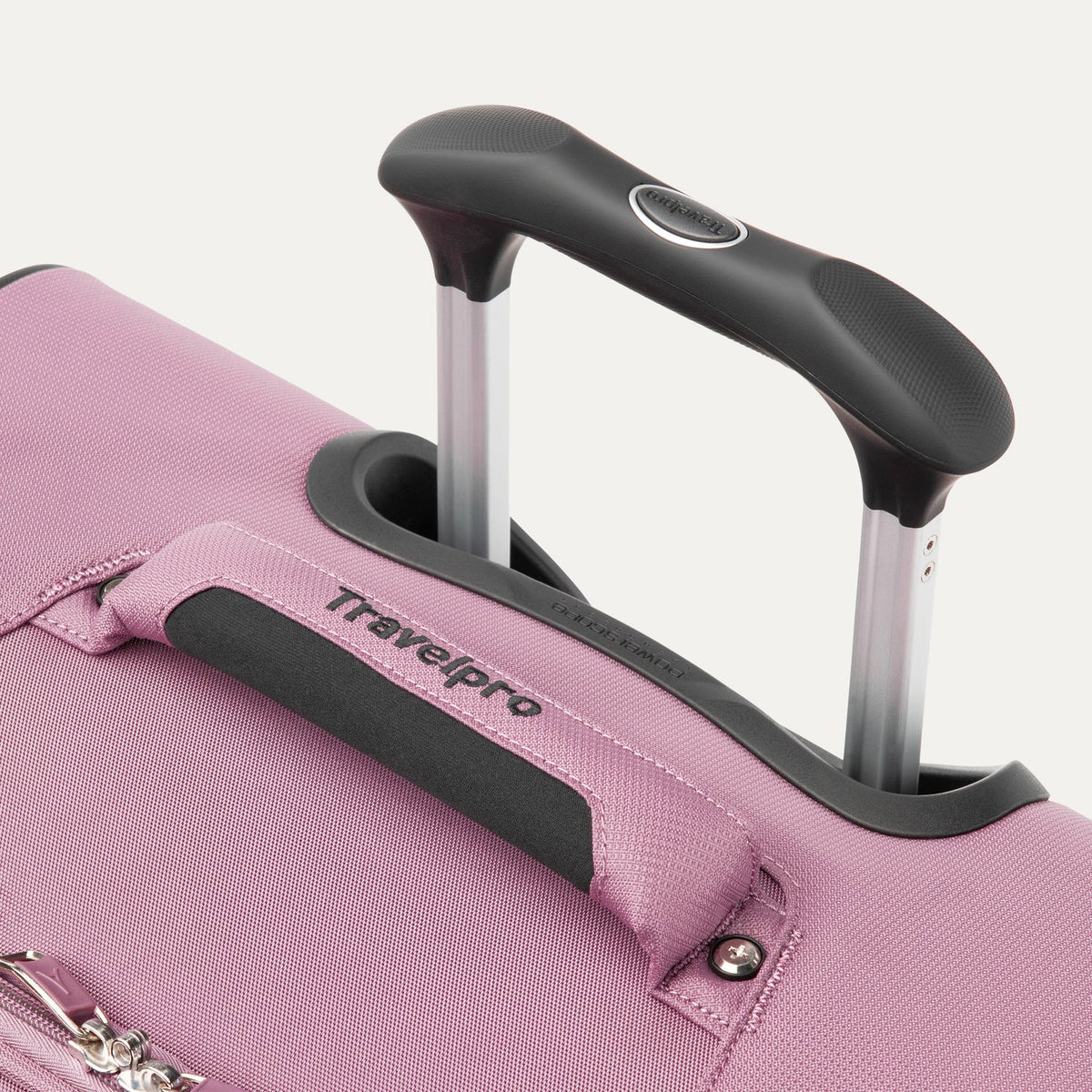 Travelpro Maxlite 5 25" Expandable Spinner in Orchid Pink — detail view 2