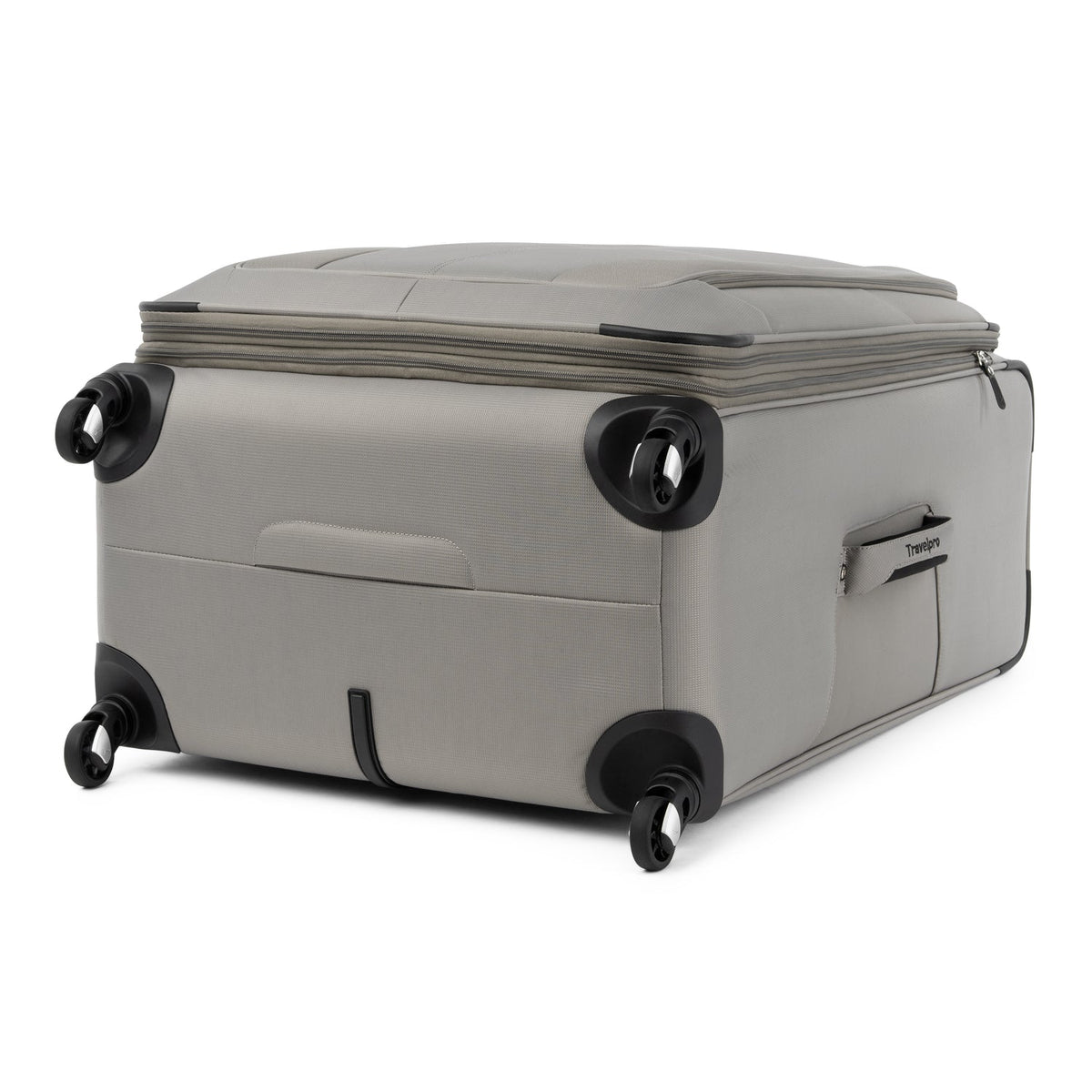 Travelpro Maxlite 5 29" Expandable Spinner in Champagne — angle view