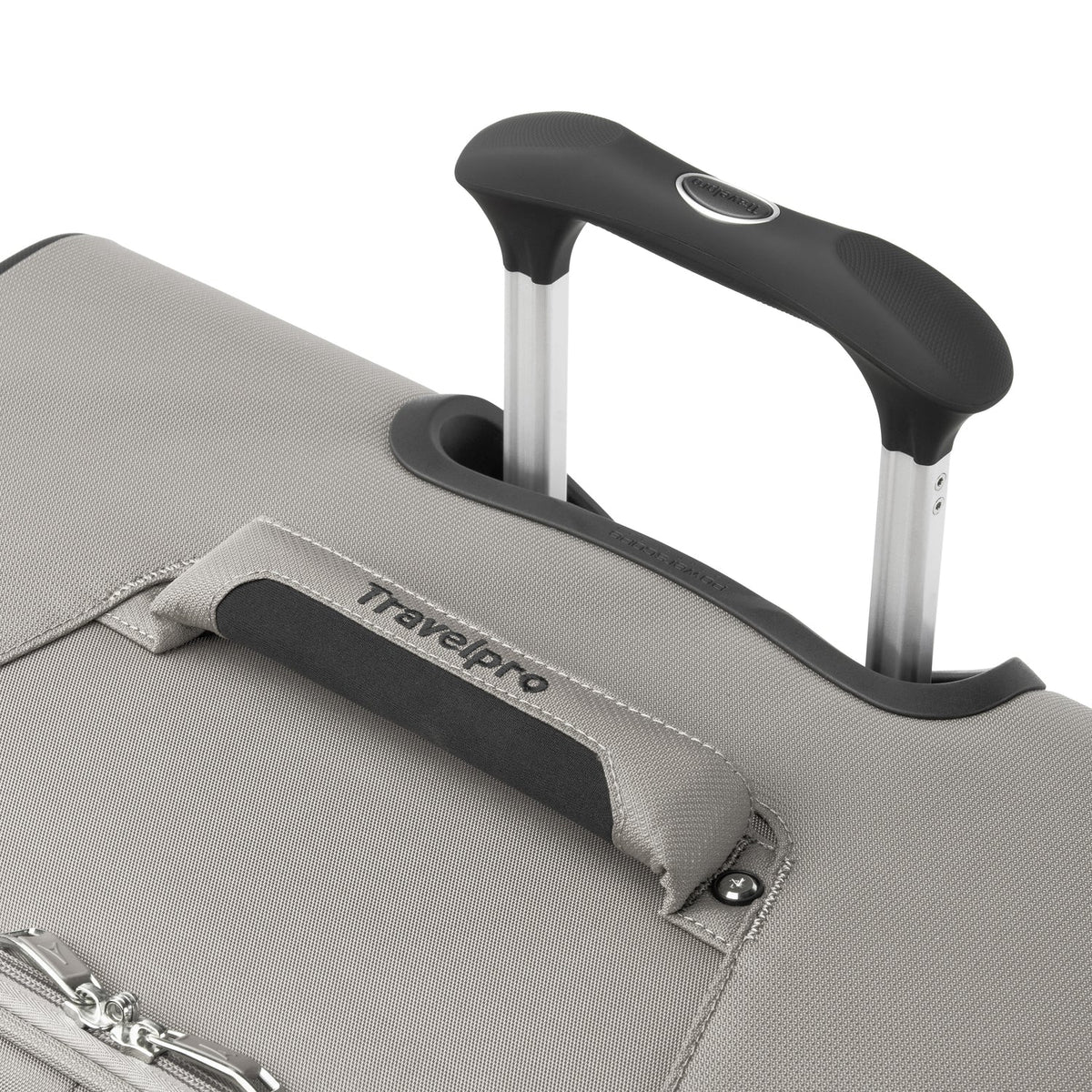 Travelpro Maxlite 5 29" Expandable Spinner in Champagne — detail view