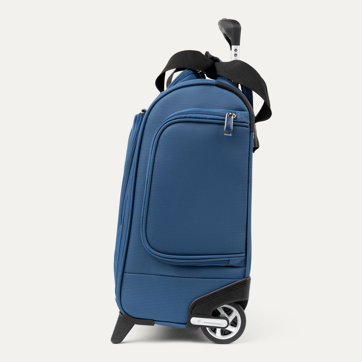 Travelpro Maxlite 5 Carry-On Rolling Underseat Bag in Ensign Blue — angle view 2 # color_Ensign Blue