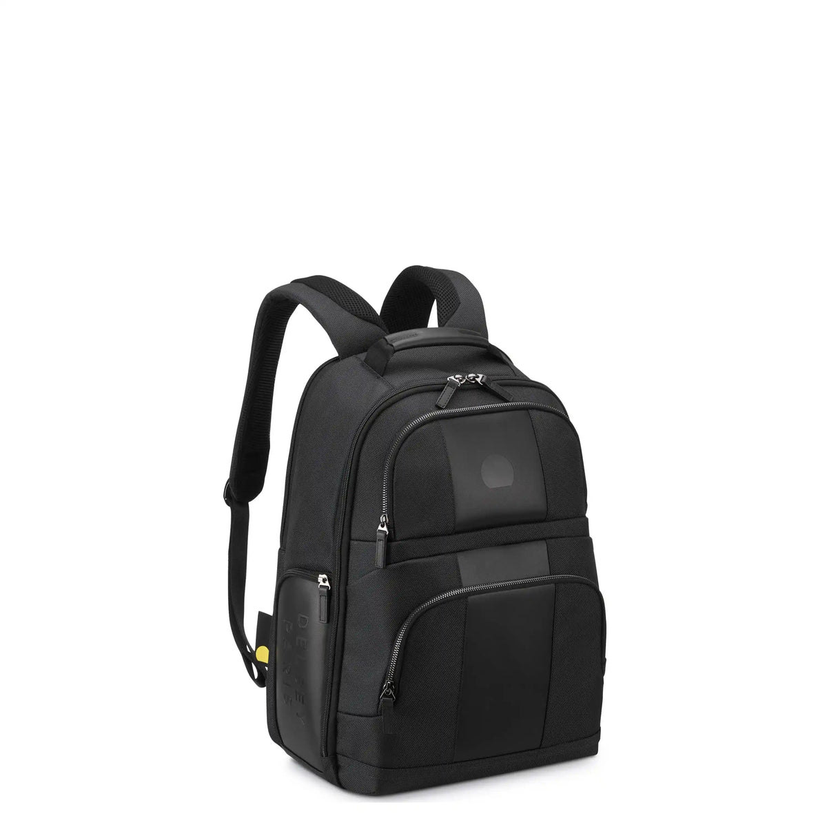 Delsey Wagram Laptop Backpack in Black — angle view 2 # color_Black