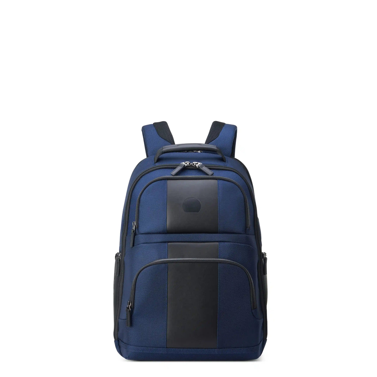 Delsey Wagram Laptop Backpack in Navy — front view # color_Navy