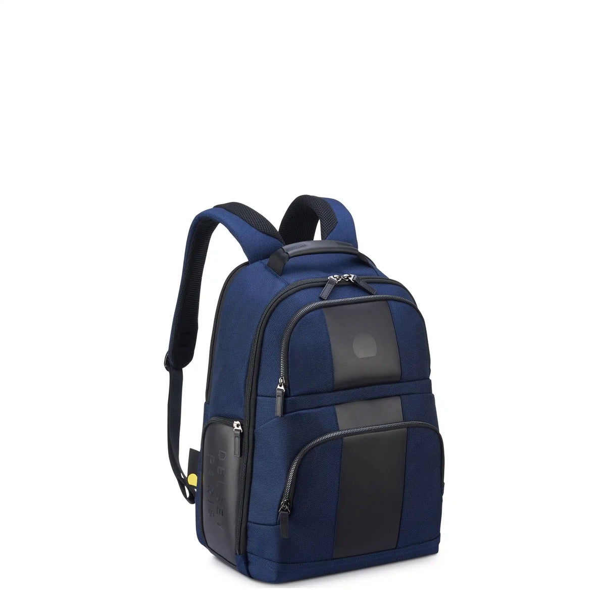 Delsey Wagram Laptop Backpack in Navy — angle view 2 # color_Navy