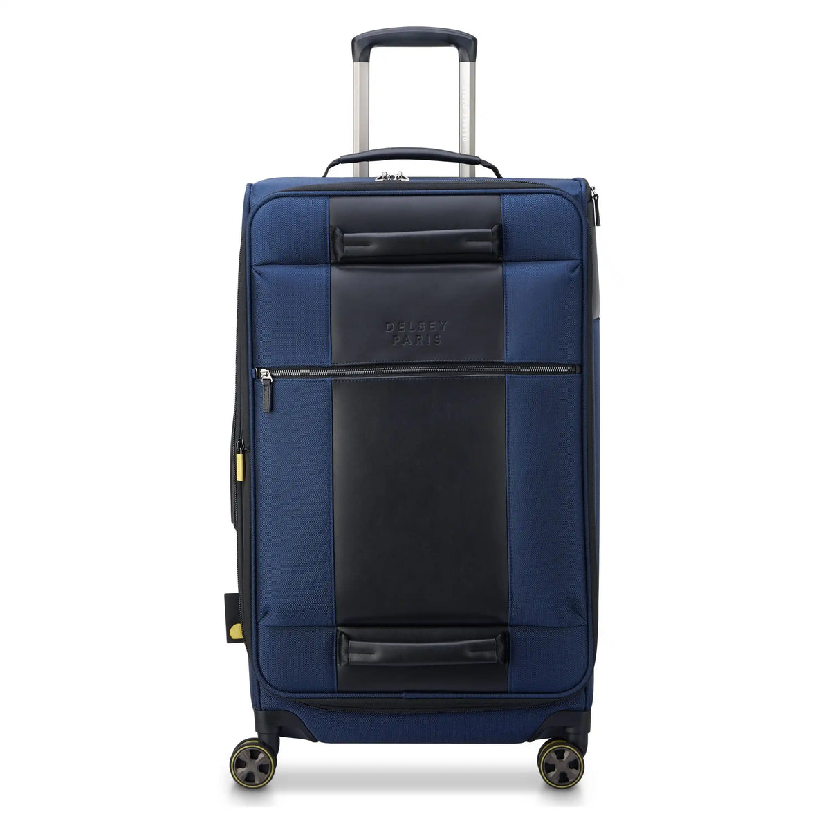Delsey Wagram Medium Trunk Expandable Spinner in Navy — front view # color_Navy