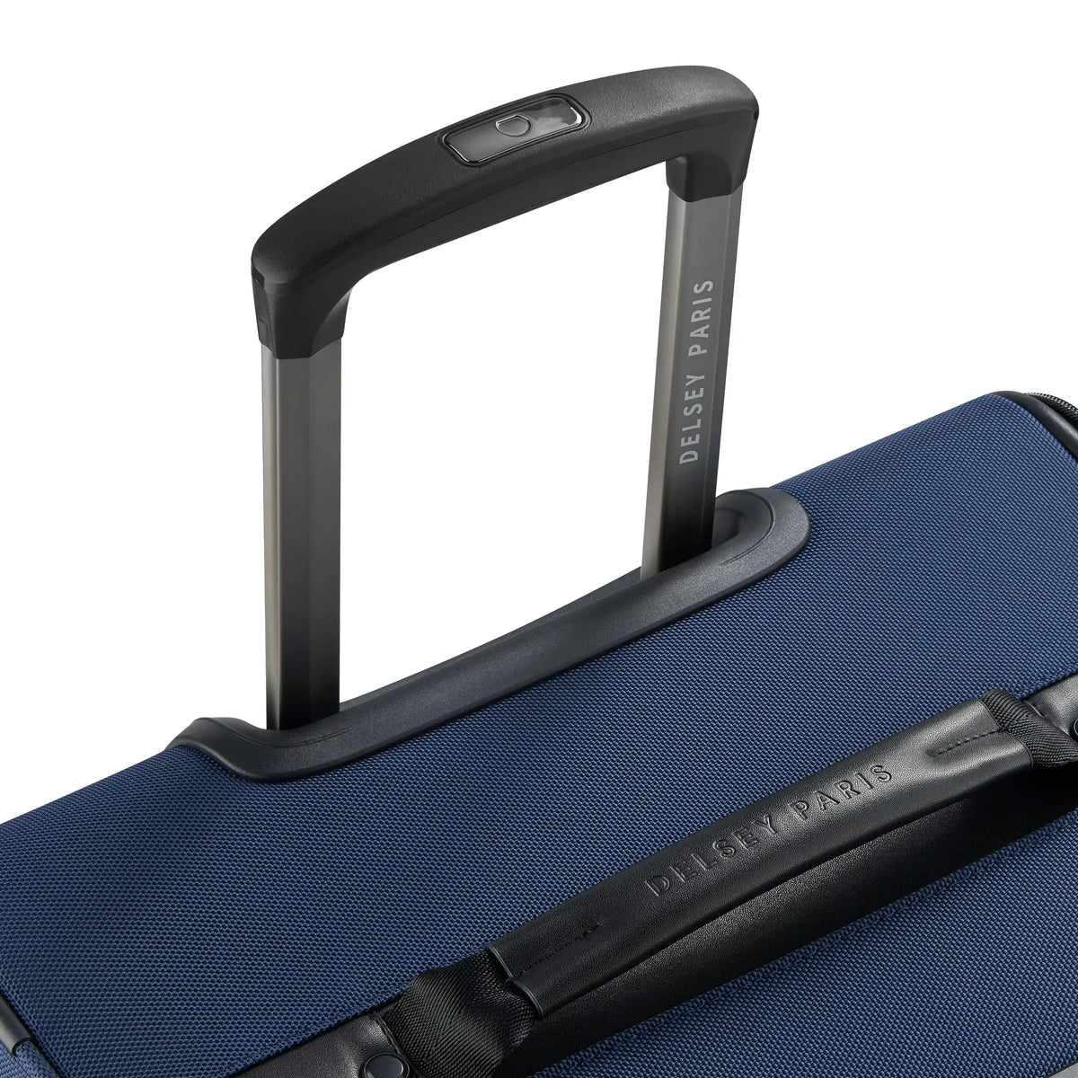 Delsey Wagram Medium Trunk Expandable Spinner in Navy — detail view 2 # color_Navy