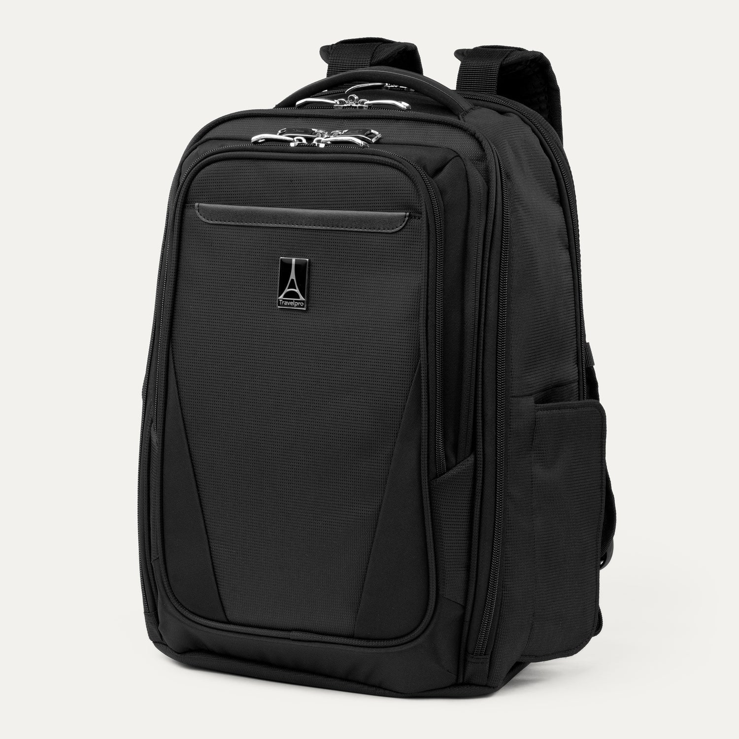 Travelpro Maxlite Laptop Backpack in Black — angle view 4