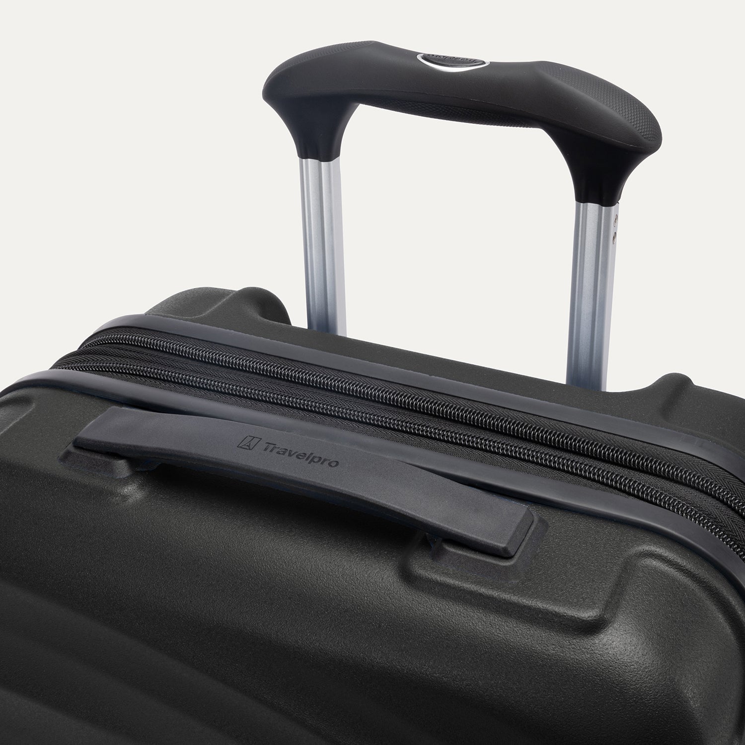 Travelpro Maxlite Air V2 Compact Carry-On Hardside Spinner in Black — lifestyle