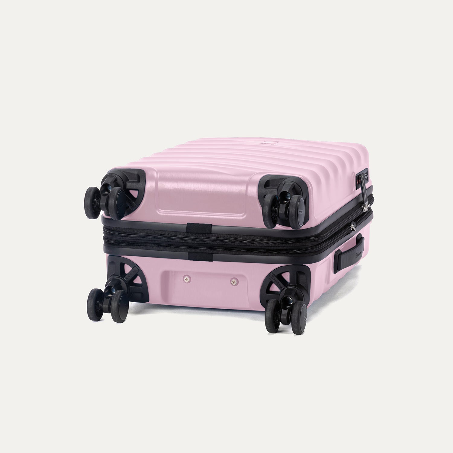 Travelpro Maxlite Air V2 Compact Carry-On Hardside Spinner in Forever Pink — interior view