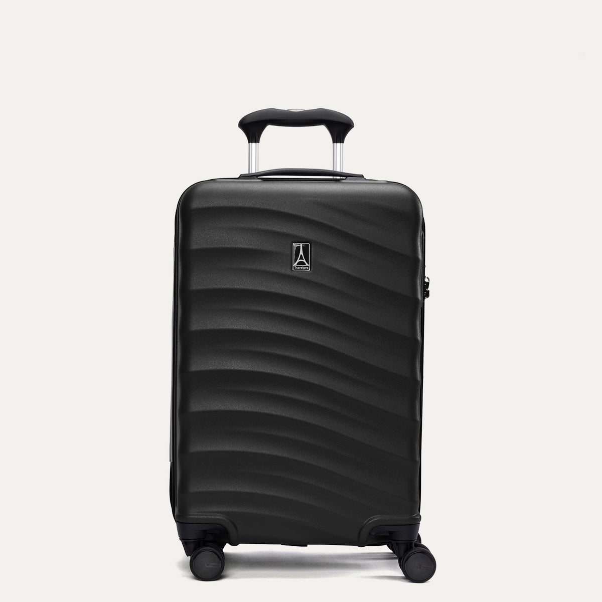 TravelPro Maxlite Air V2 Carry-On Hardside Spinner in Black — front view