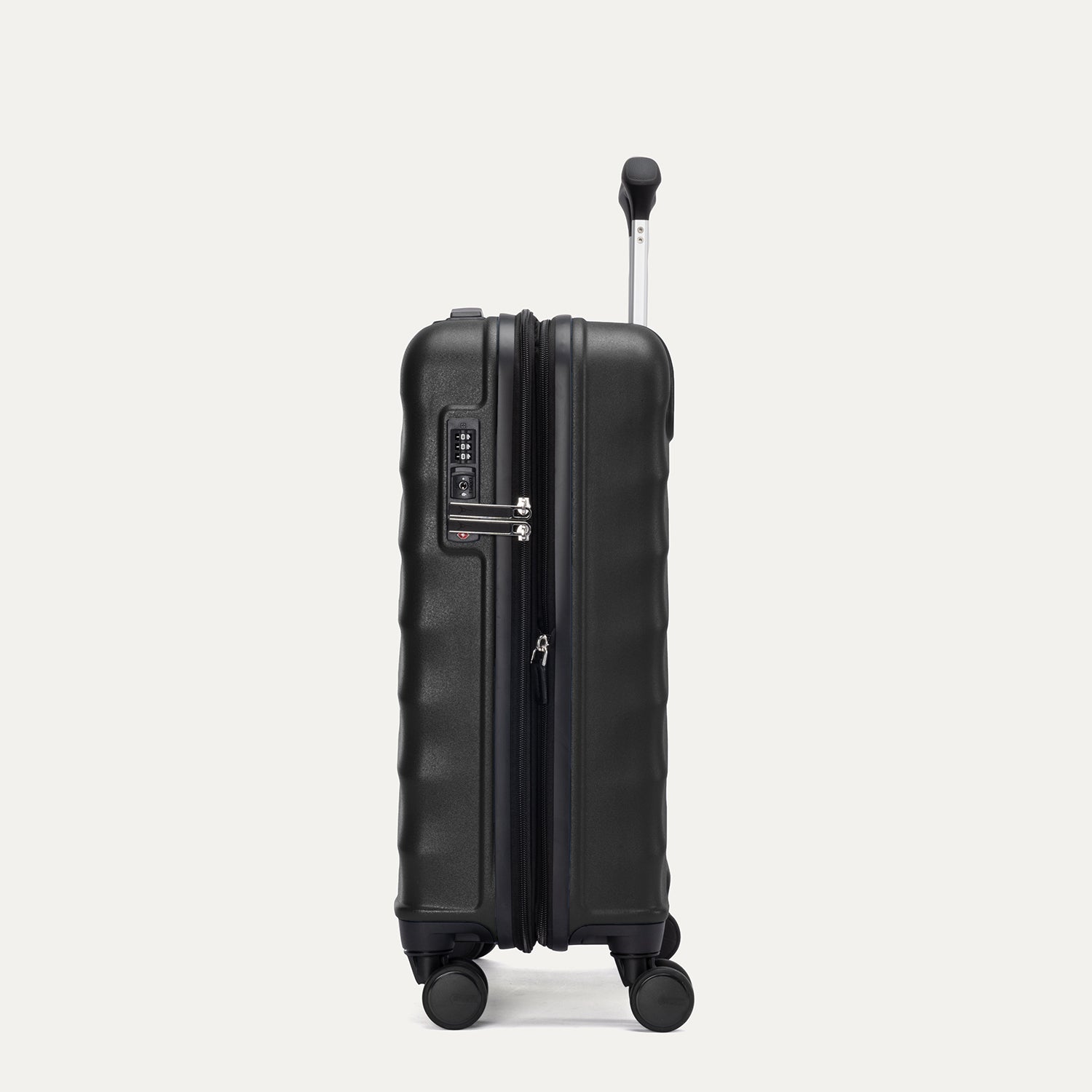 Travelpro Maxlite Air V2 International Carry-On Hardside Spinner in Black — angle view 2