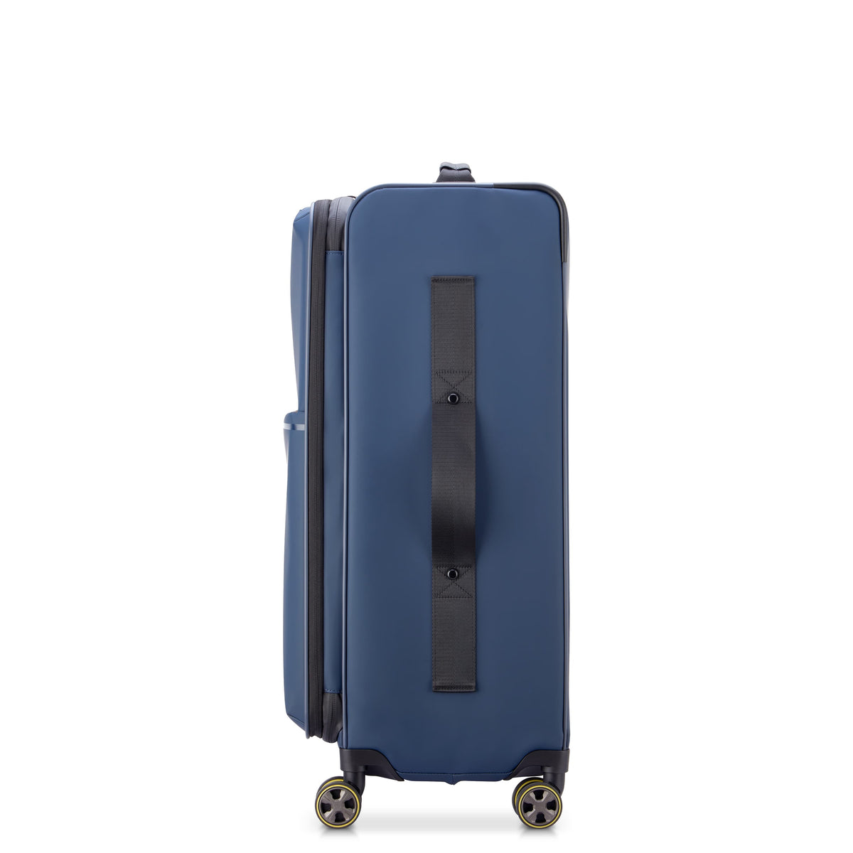 Delsey Turenne Soft Large Expandable Spinner in Navy — angle view 4