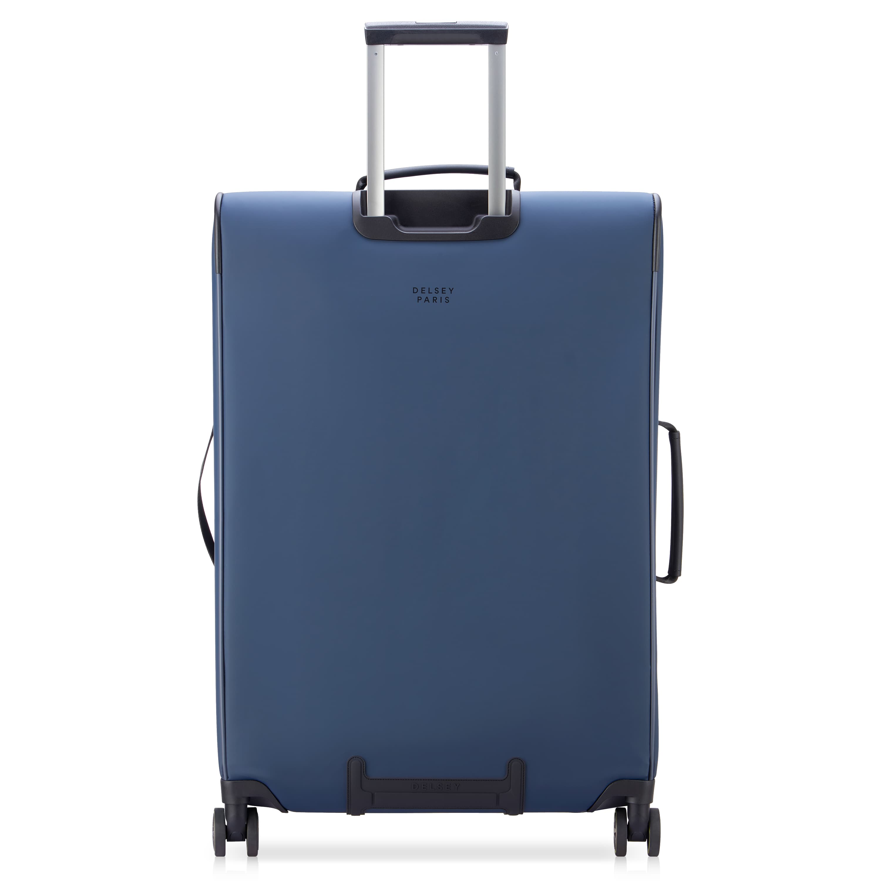 Delsey Turenne Soft Large Expandable Spinner in Navy — back view